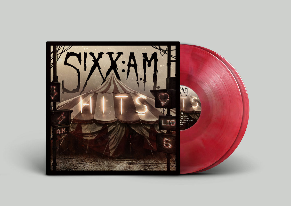 Sixx:AM - HITS (Red With Black Smoke)
