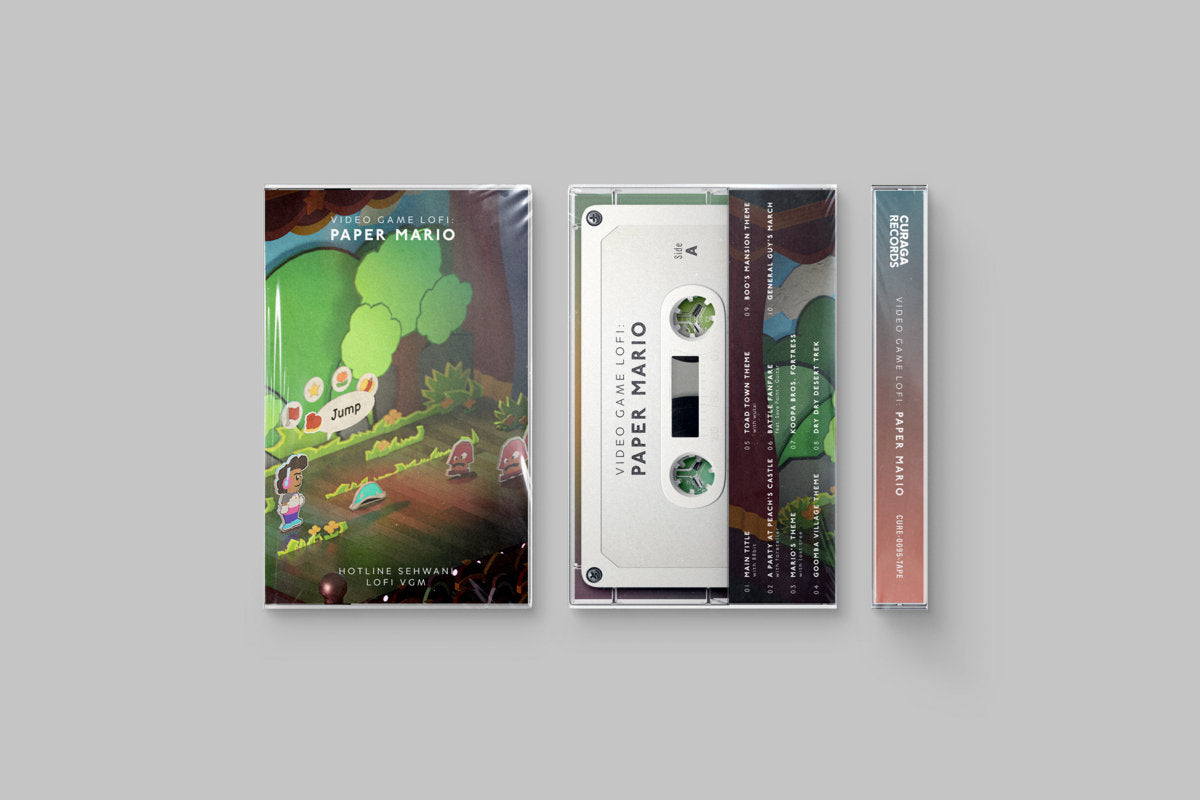 Hotline Sehwani - Video Game LoFi: Paper Mario (White Cassette)
