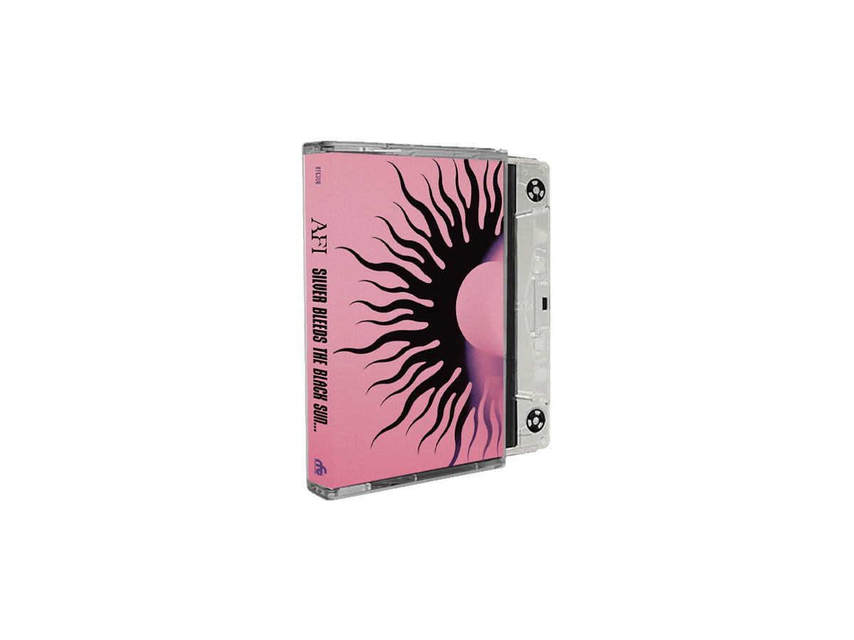 AFI - Silver Bleeds the Black Sun... (Clear w/ Black Liner Cassette Tape)