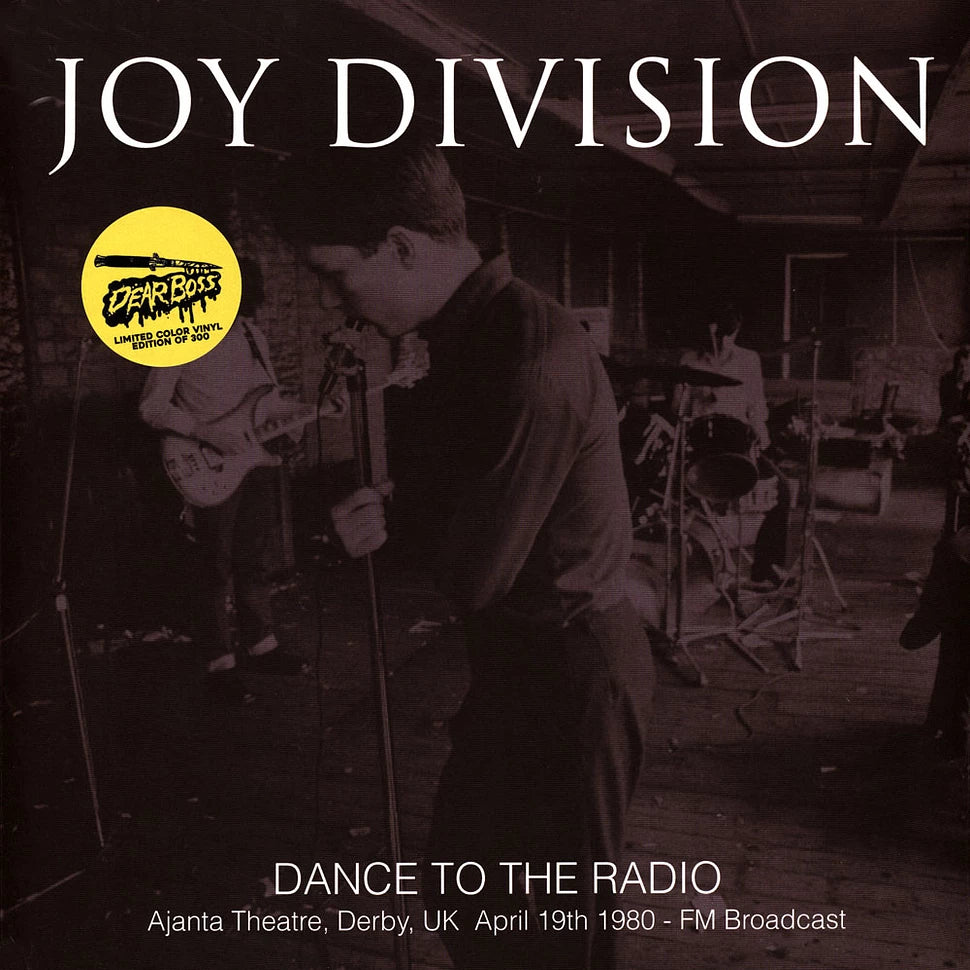 Joy Division - Dance To The Radio: Ajanta Theatre, Derby, UK, Apr 19th 1980 FM Broadcast (Green Vinyl)