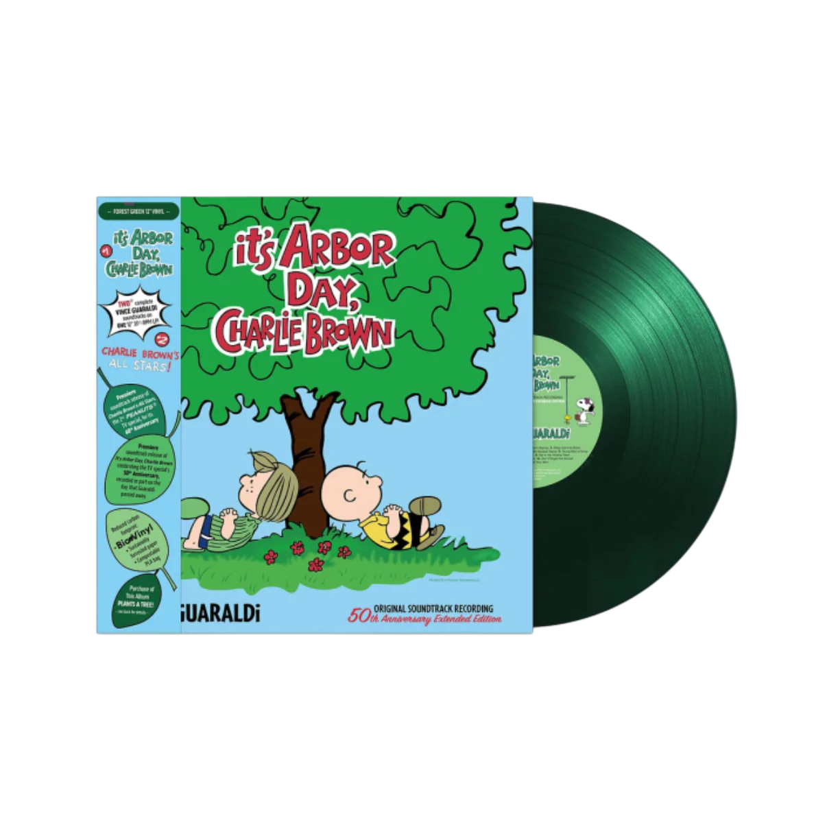 Vince Guaraldi - It's Arbor Day, Charlie Brown (50th Extended & 60th Anniversary, Forest Green Vinyl)