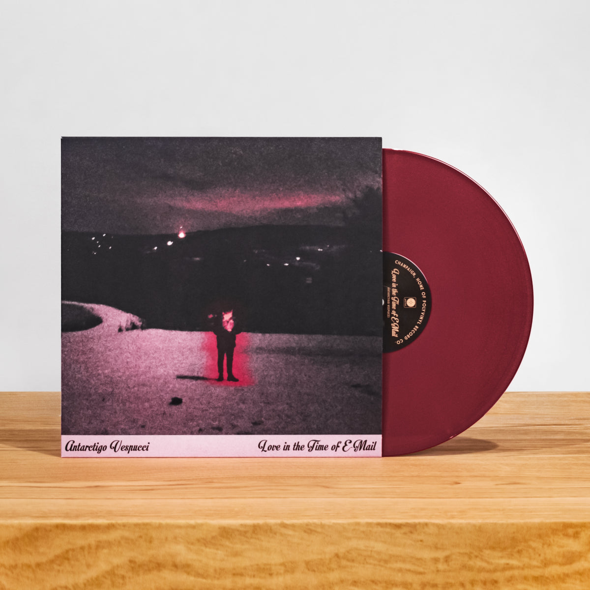 Antarctigo Vespucci - Love in the Time of E-Mail (Maroon Vinyl)