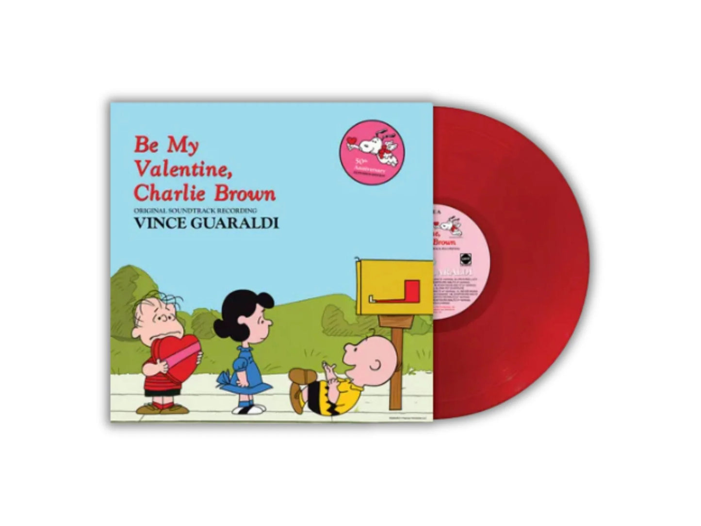 Vince Guaraldi - Be My Valentine, Charlie Brown ('Heartburn' Red Vinyl, limited indie-retail exclusive)