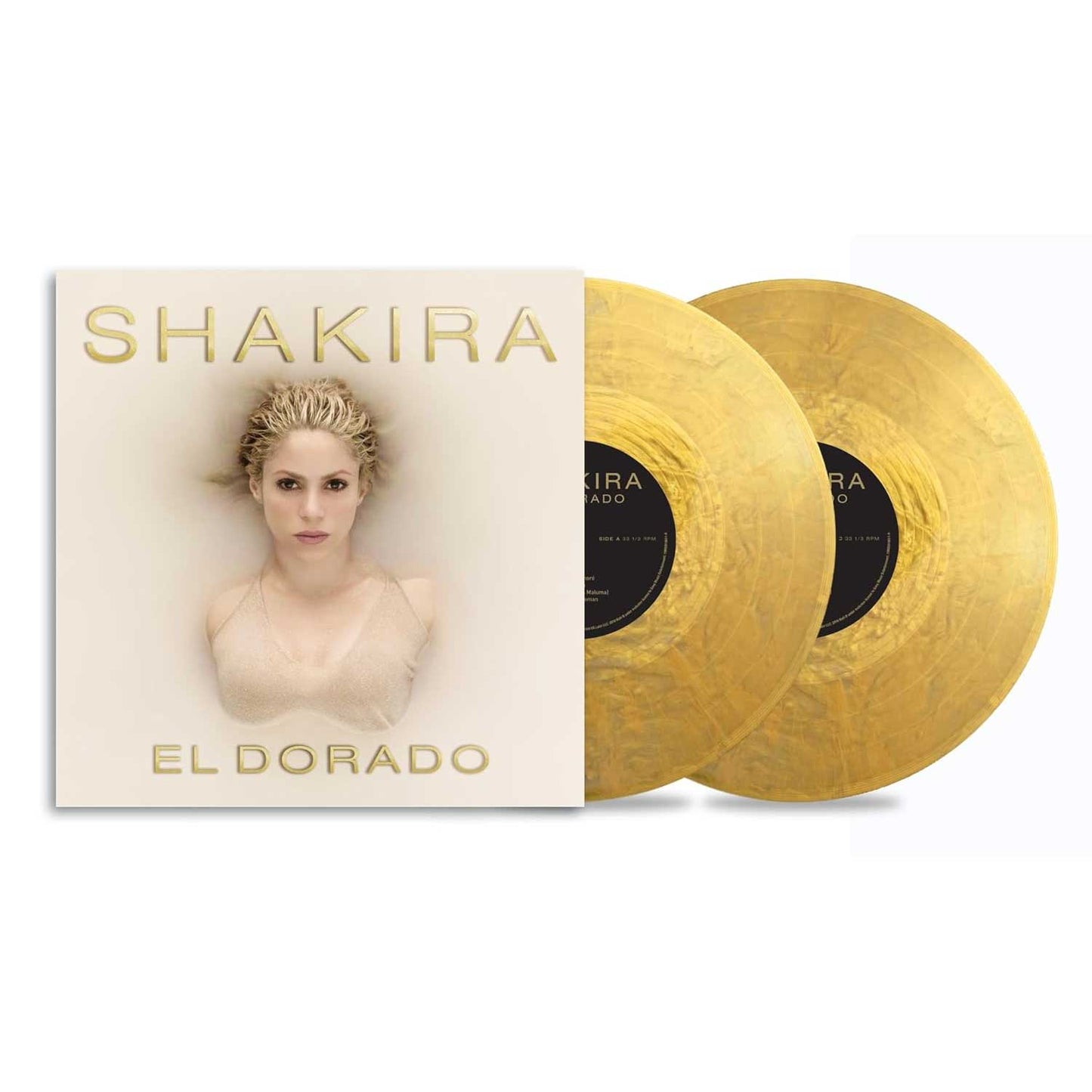 Shakira - El Dorado (Metallic Gold 180 Gram Vinyl, 45RPM)