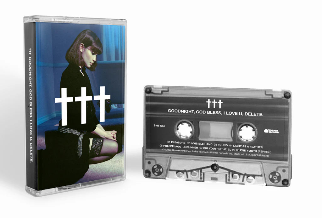 +++ (Crosses) - Goodnight, God Bless, I Love U, Delete (Cassette)