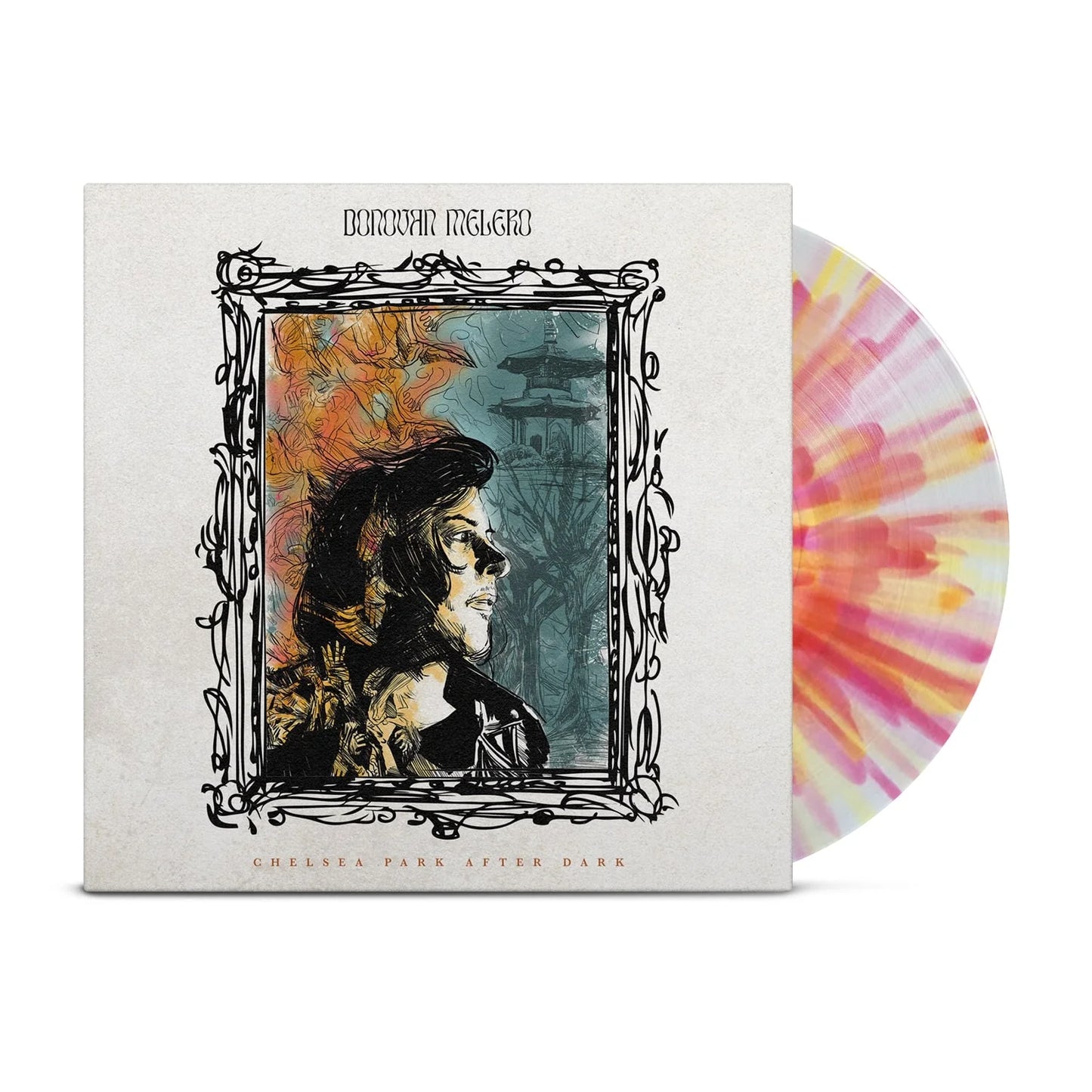 Donovan Melero - Chelsea Park After Dark (Clear & Fuscia Rose Splatter Vinyl)