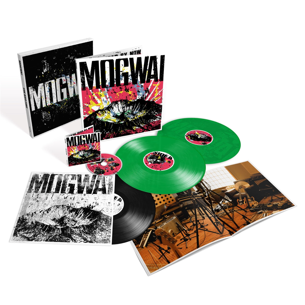 Mogwai - The Bad Fire (Opaque Green Vinyl, Deluxe Edition, limited indie-retail exclusive)