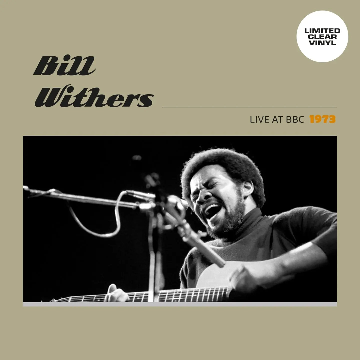 Bill Withers - Live At BBC 1973 (Clear Vinyl)