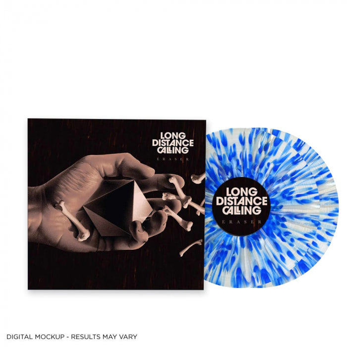 Long Distance Calling - Eraser (Clear Blue Splatter)