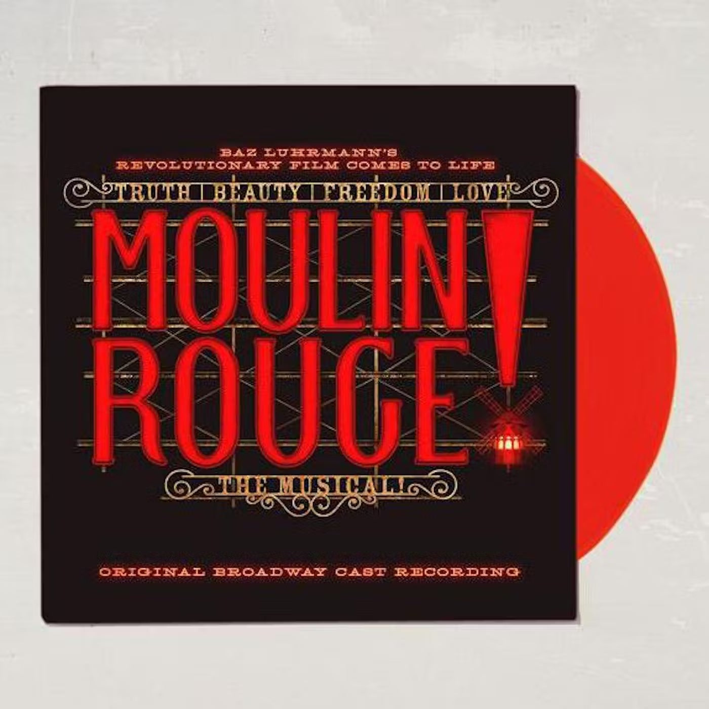 Moulin Rouge! The Musical (Original Broadway Cast Recording) (Red Opaque Vinyl)