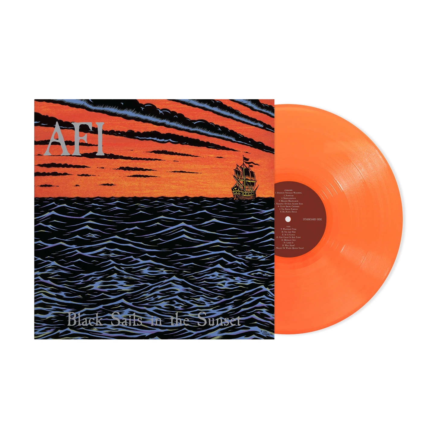 AFI - Black Sails In The Sunset (Neon Orange Vinyl, 25th Anniversary Edition)