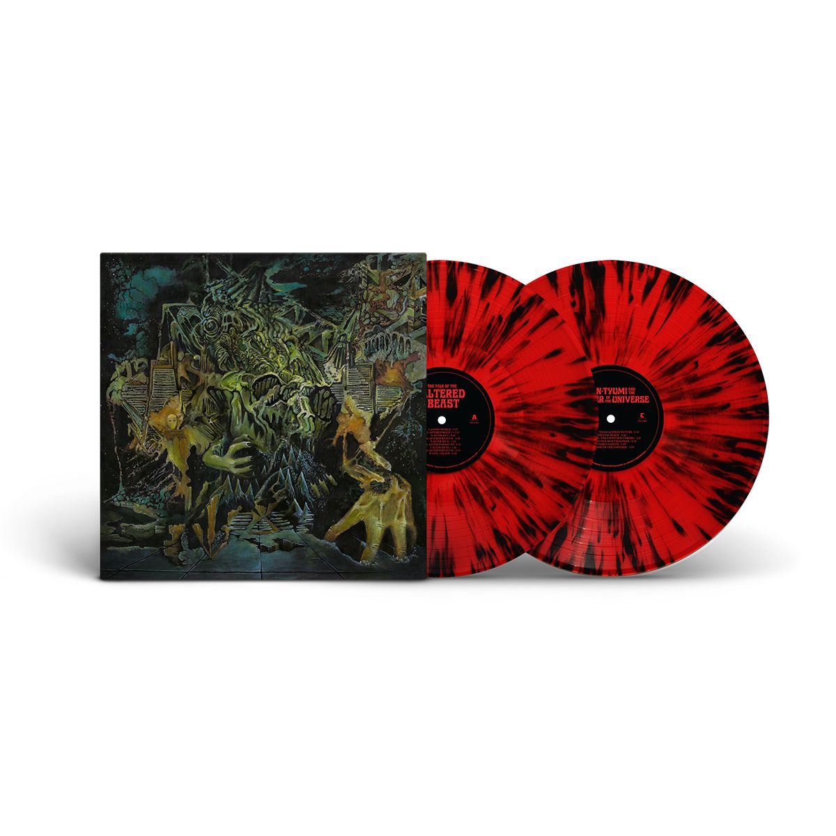 King Gizzard & The Lizard Wizard - Murder Of The Universe (Red/Black Splatter Vinyl, Cosmic Carnage Edition, D-side etching)
