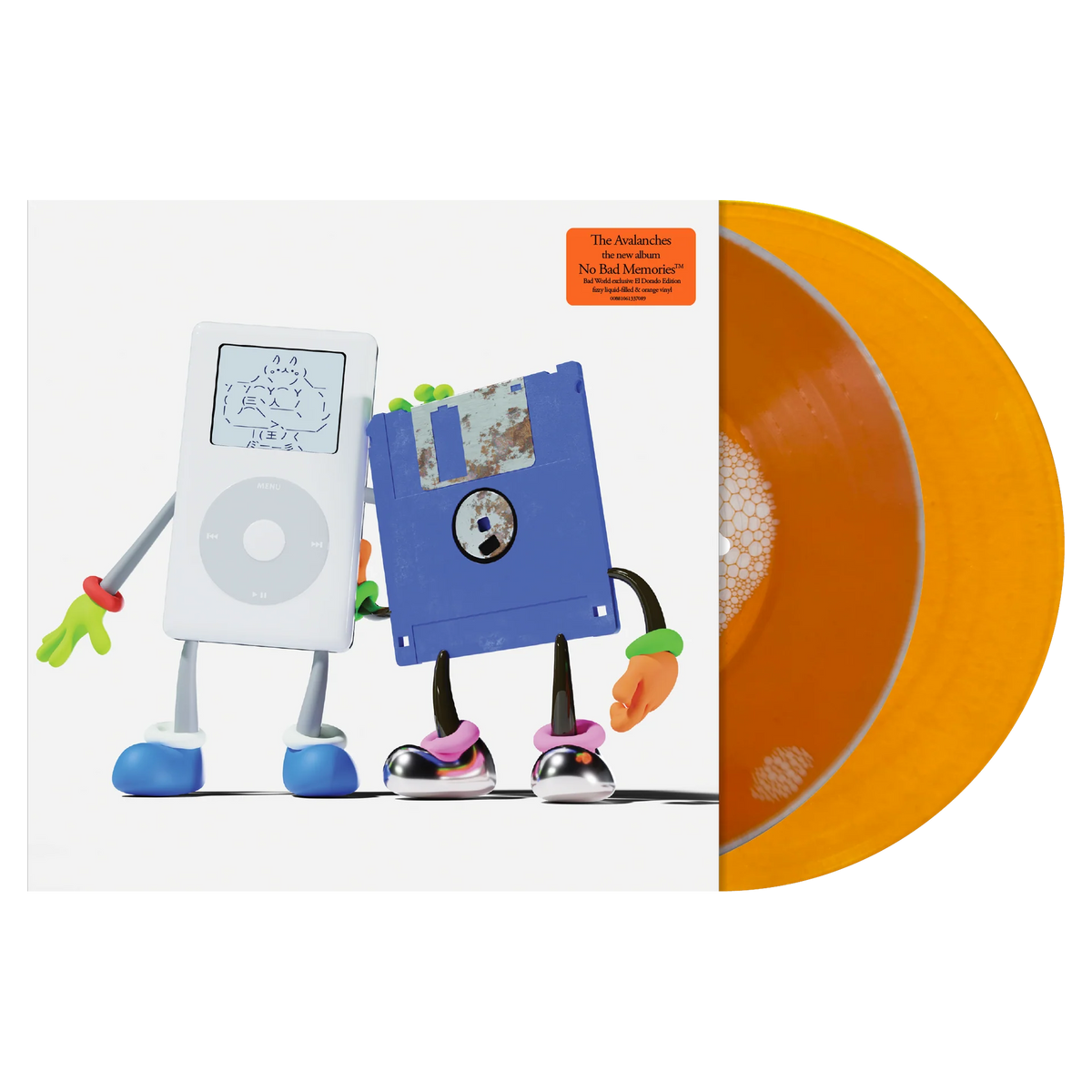 The Avalanches - No Bad Memories (El Dorado Fizzy Liquid Filled & Orange Vinyl)