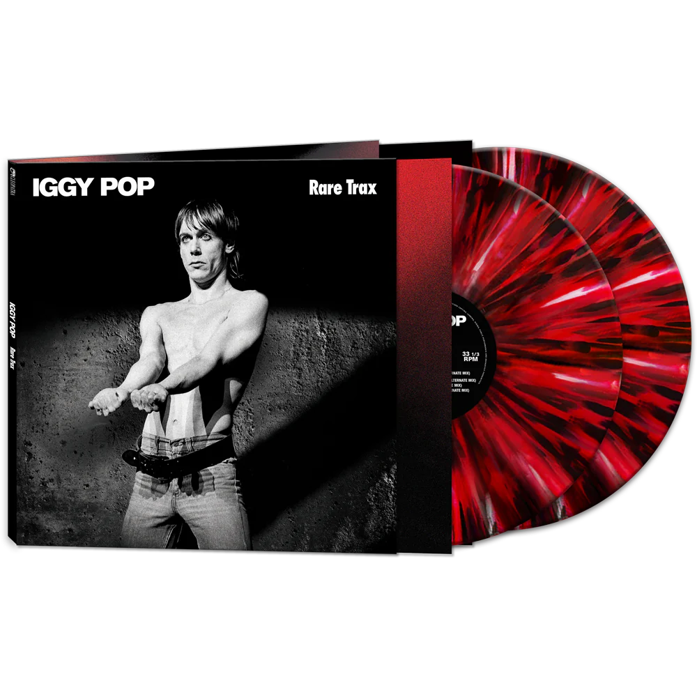 Iggy Pop - Rare Trax (Red/Black/White Splatter Vinyl)