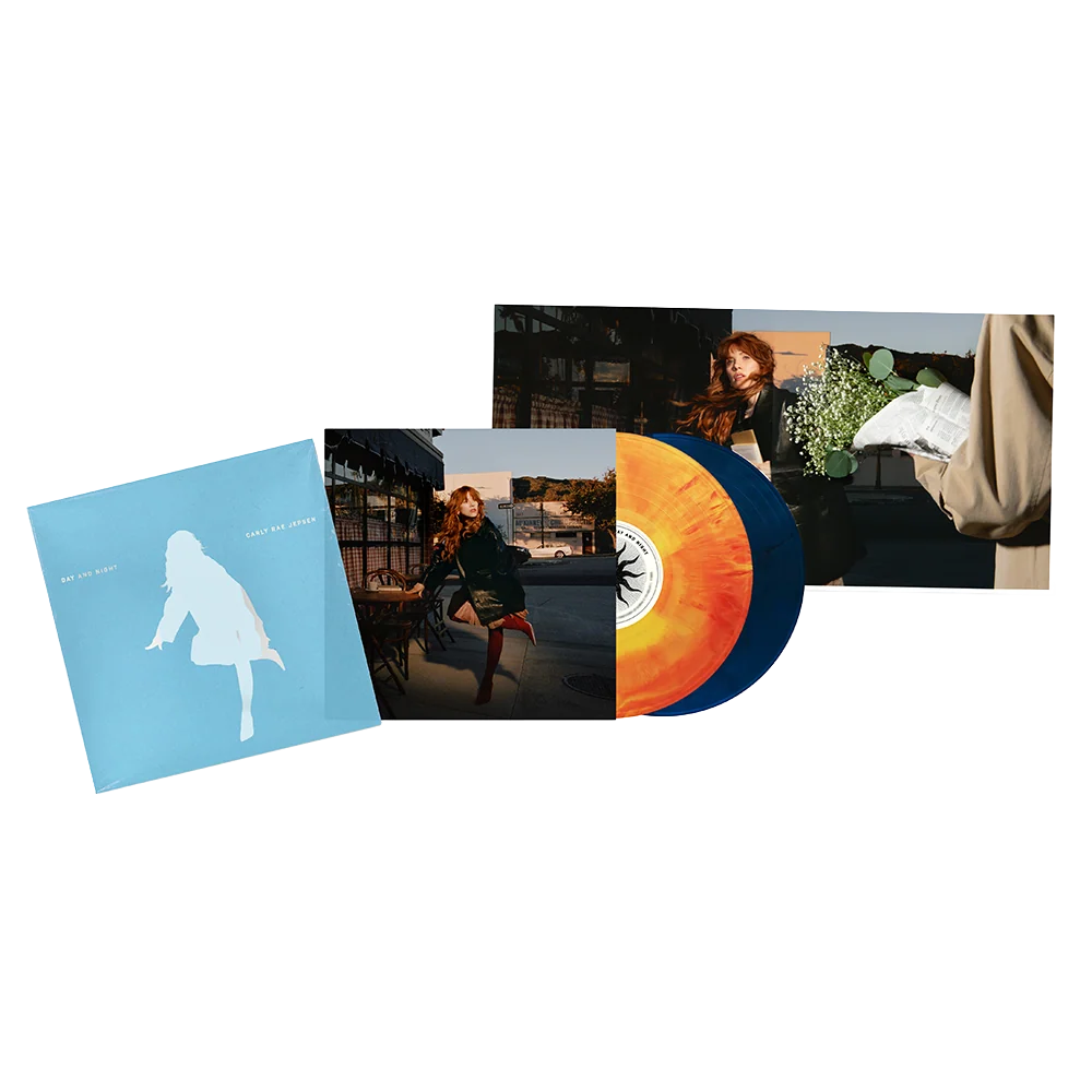 Carly Rae Jepsen - Day And Night (Limited Alternate Cover, Orange & Blue Marbled Vinyl)