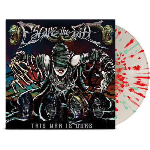 Escape The Fate - This War Is Ours (White With Red & Green Splatter Vinyl)