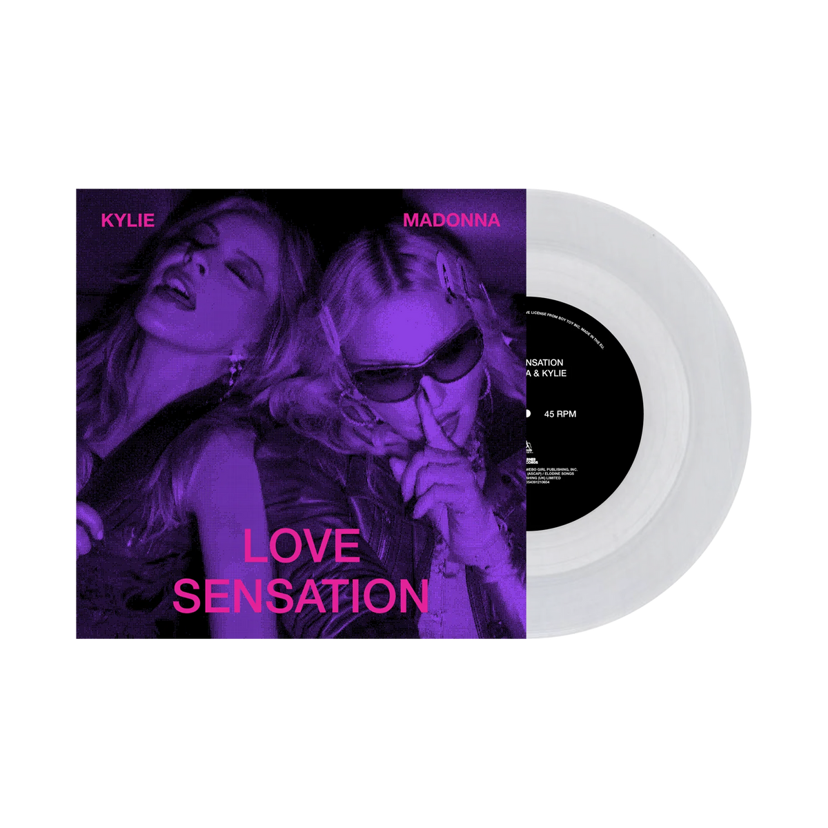 Madonna & Kylie - Love Sensation (7")
