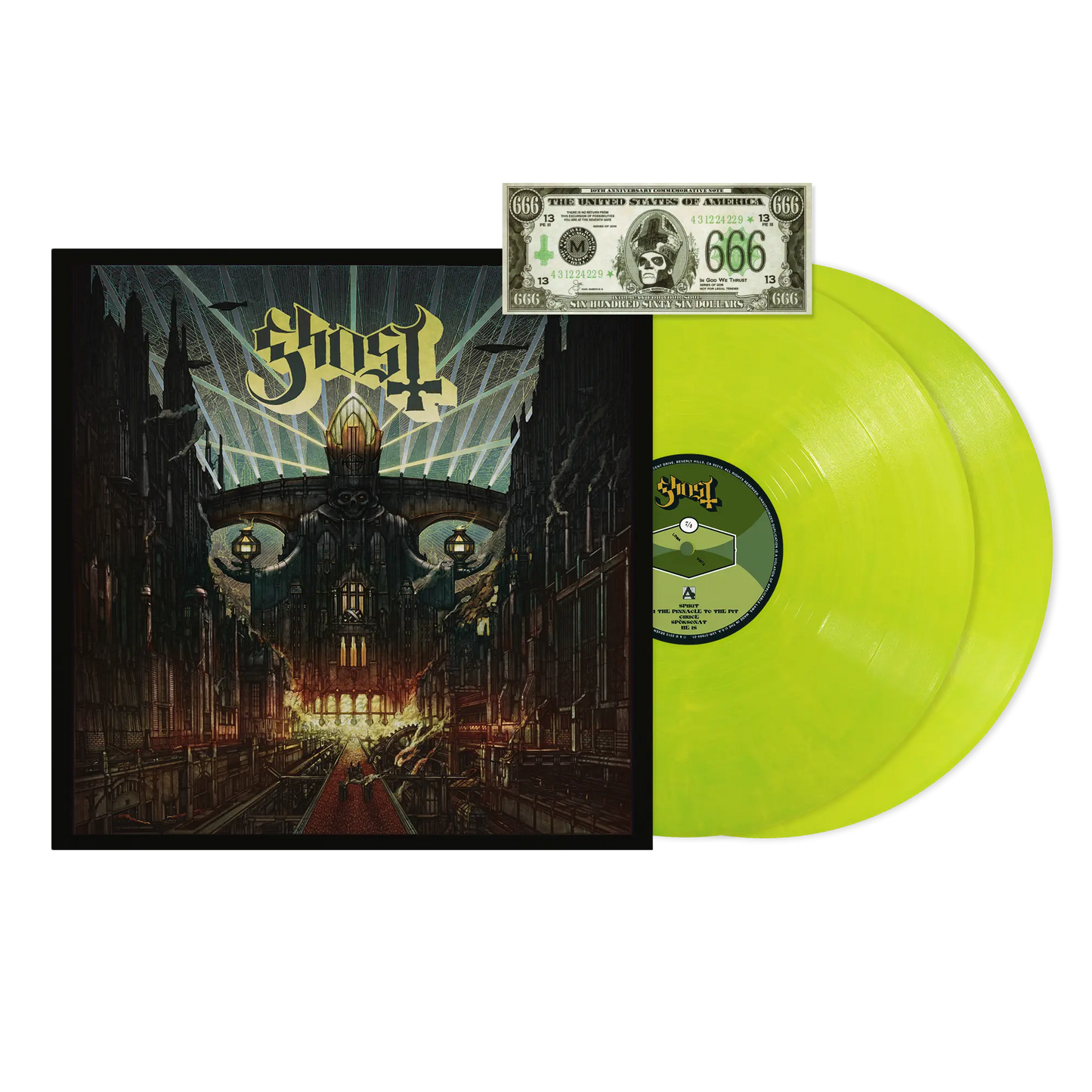 Ghost - Meliora Deluxe ('Surge' Colored Vinyl, 10th Anniversary, indie-retail exclusive)