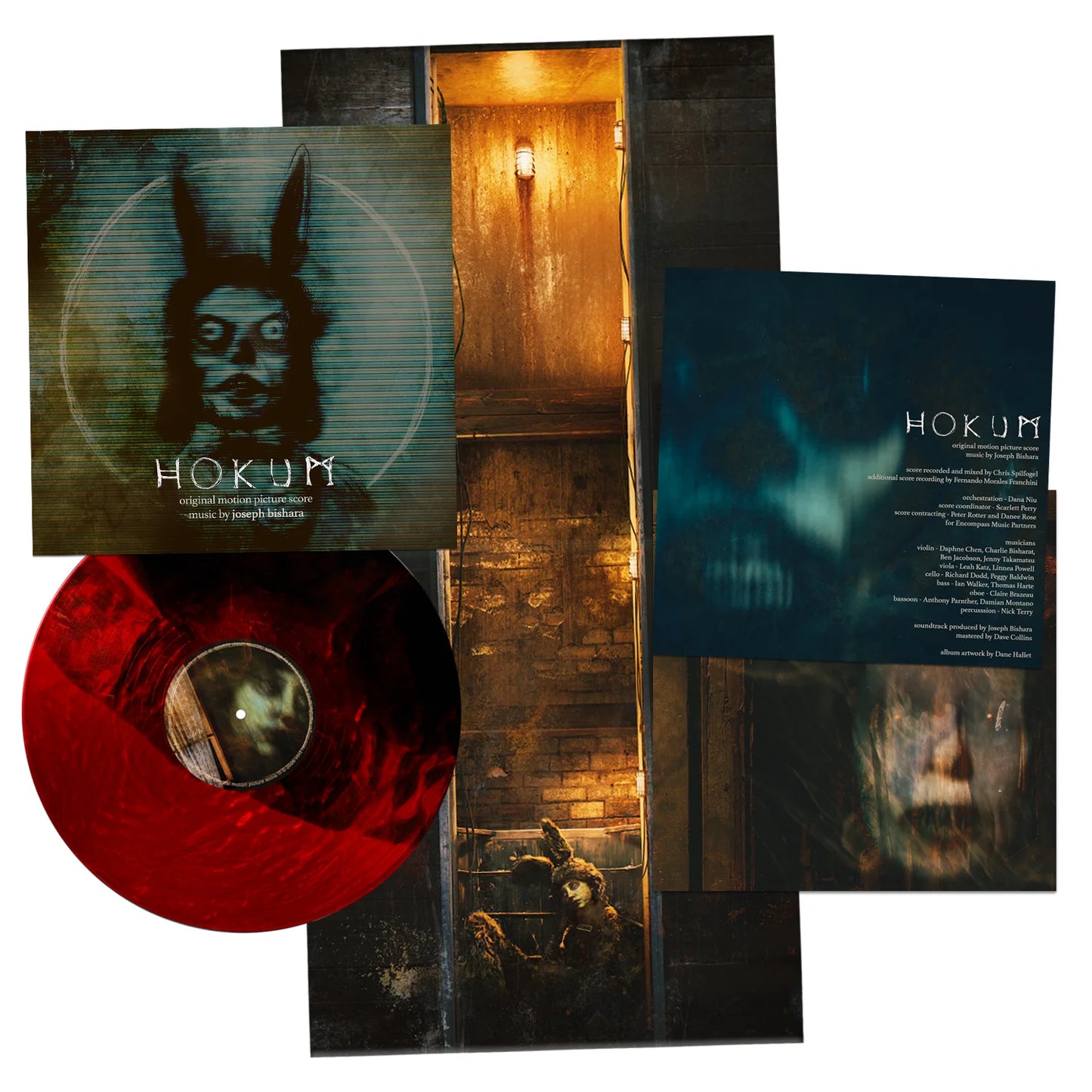 Joseph Bishara - Hokum ("Honeymoon Suite" Blood Red & Black Swirled Vinyl, Lenticular Cover)