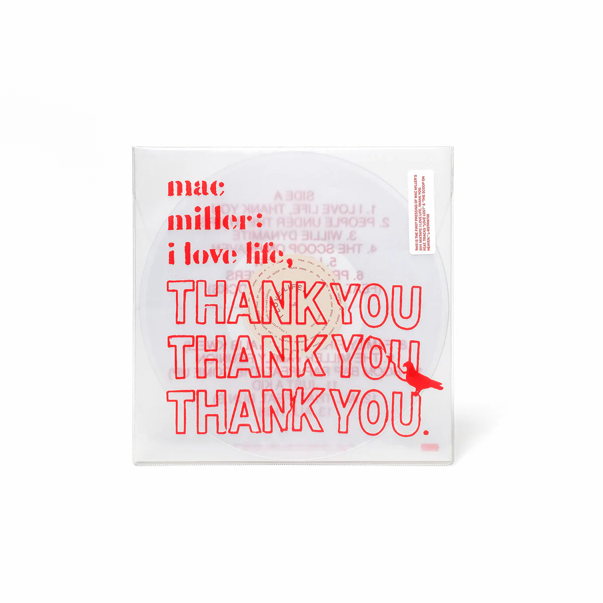 Mac Miller - I Love Life, Thank You (Glass PVC Clear Vinyl)