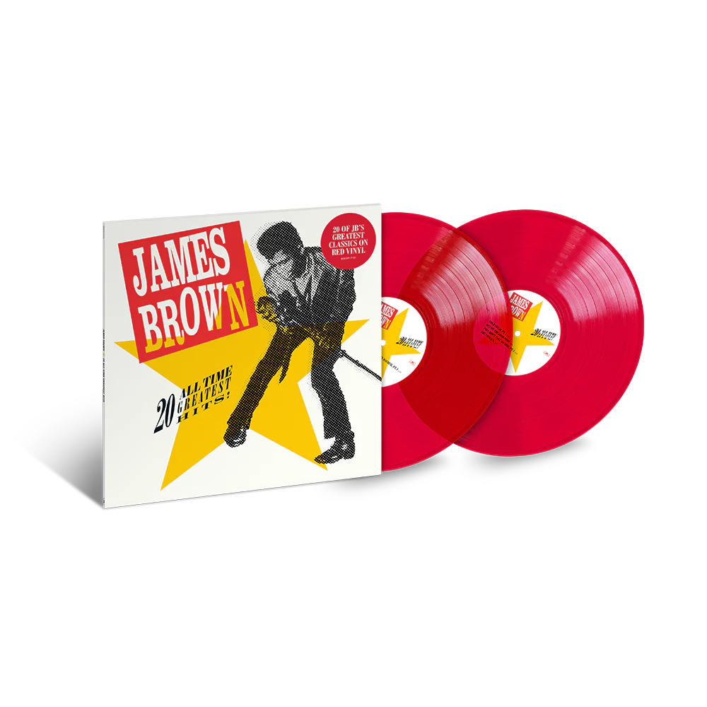 James Brown - 20 All-Time Greatest Hits! (Red Vinyl)