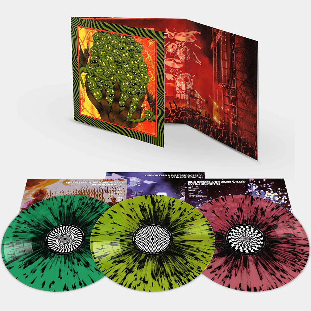 King Gizzard - Live in Houston '24 (Triple Splatter Vinyl)
