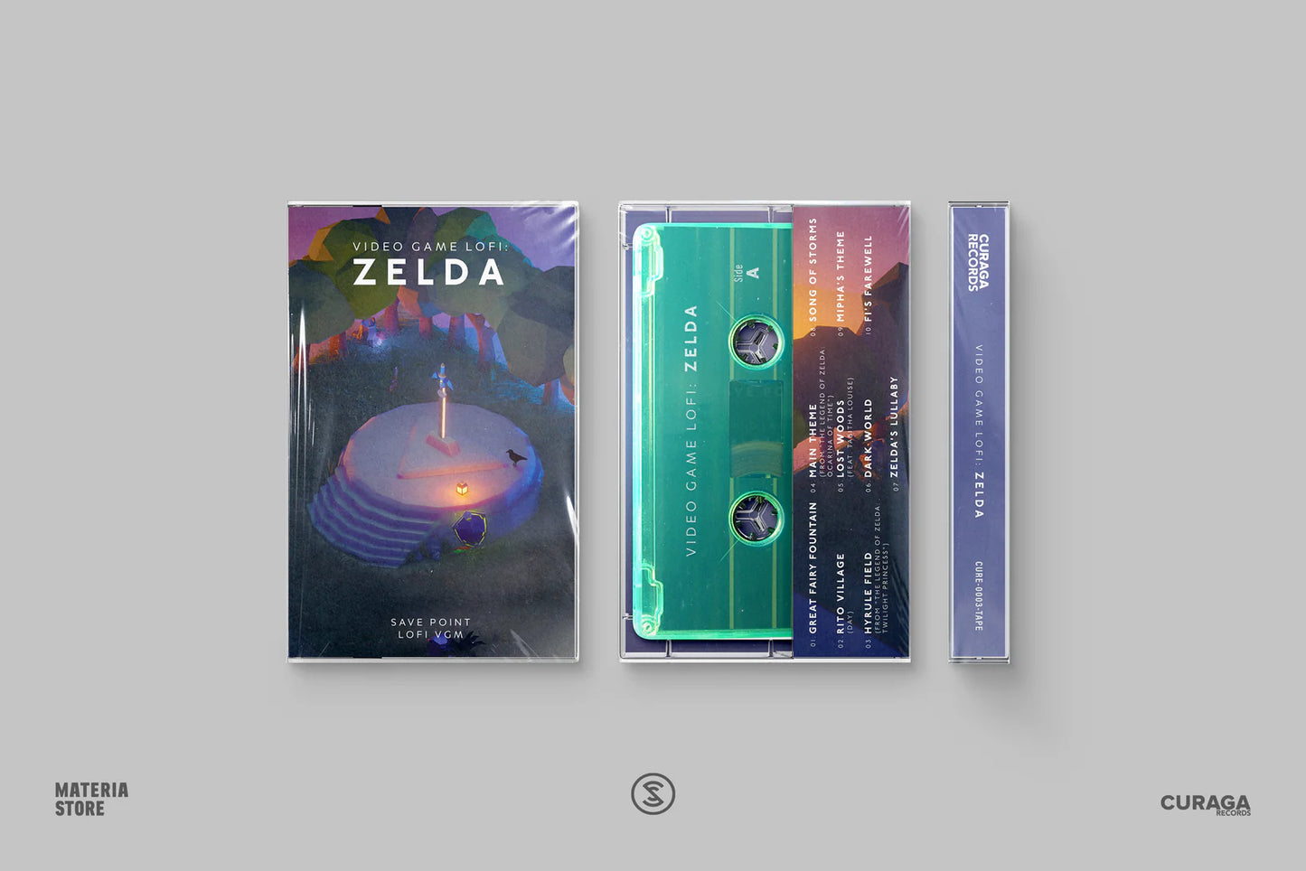 Video Game LoFi: Zelda (Clear Green Cassette)