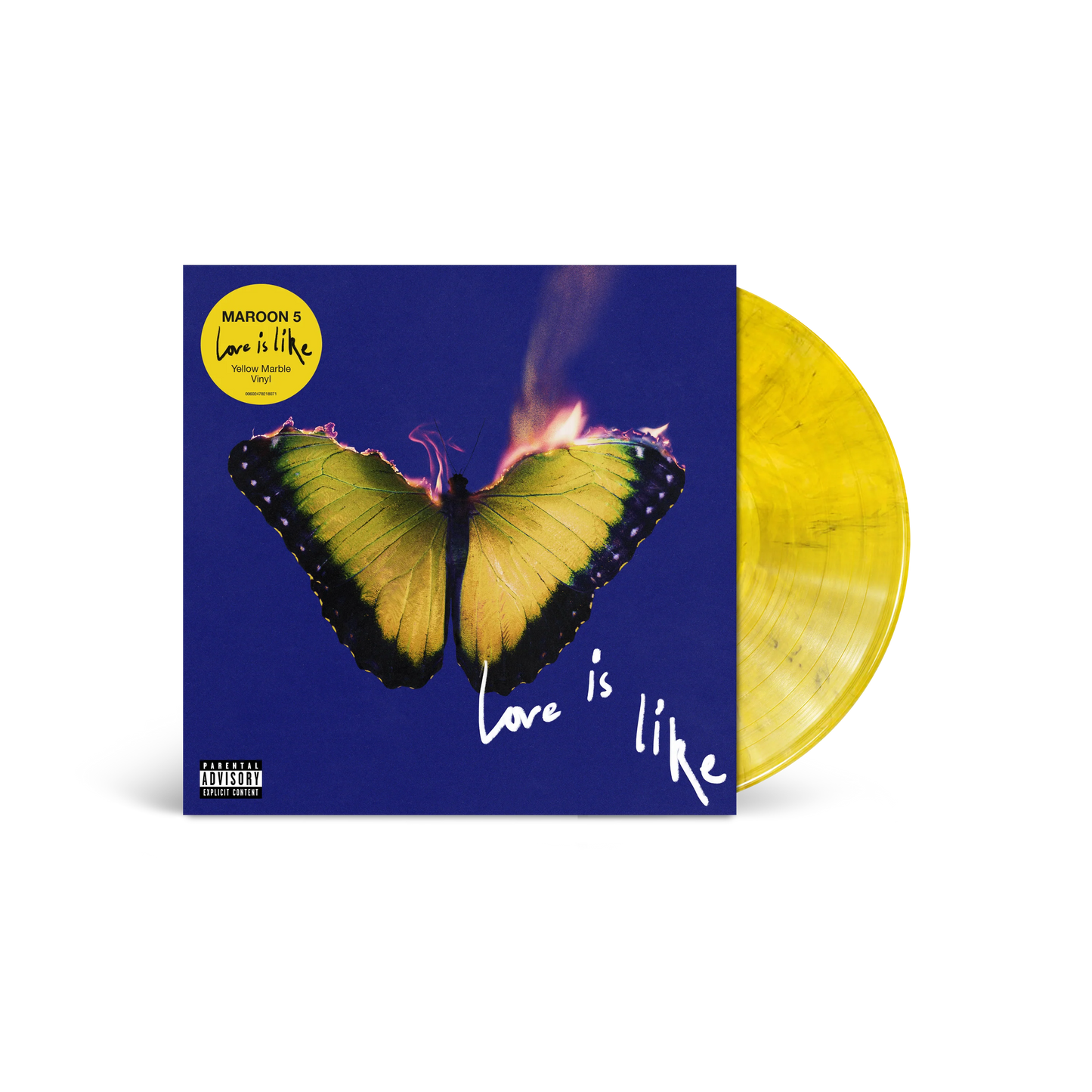 Maroon 5 - Love Is Like (Yellow Marble Vinyl)