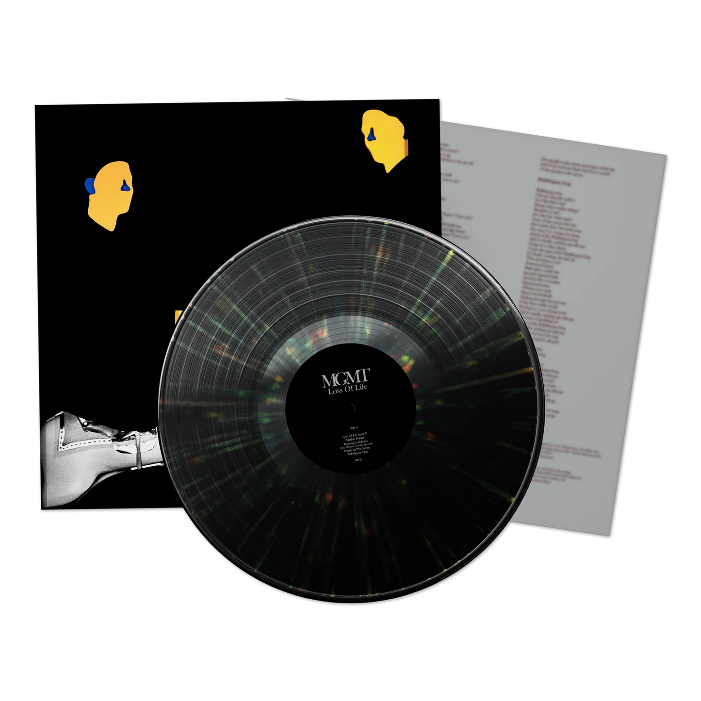 MGMT - Loss Of Life (Black & Grey Splatter Vinyl)