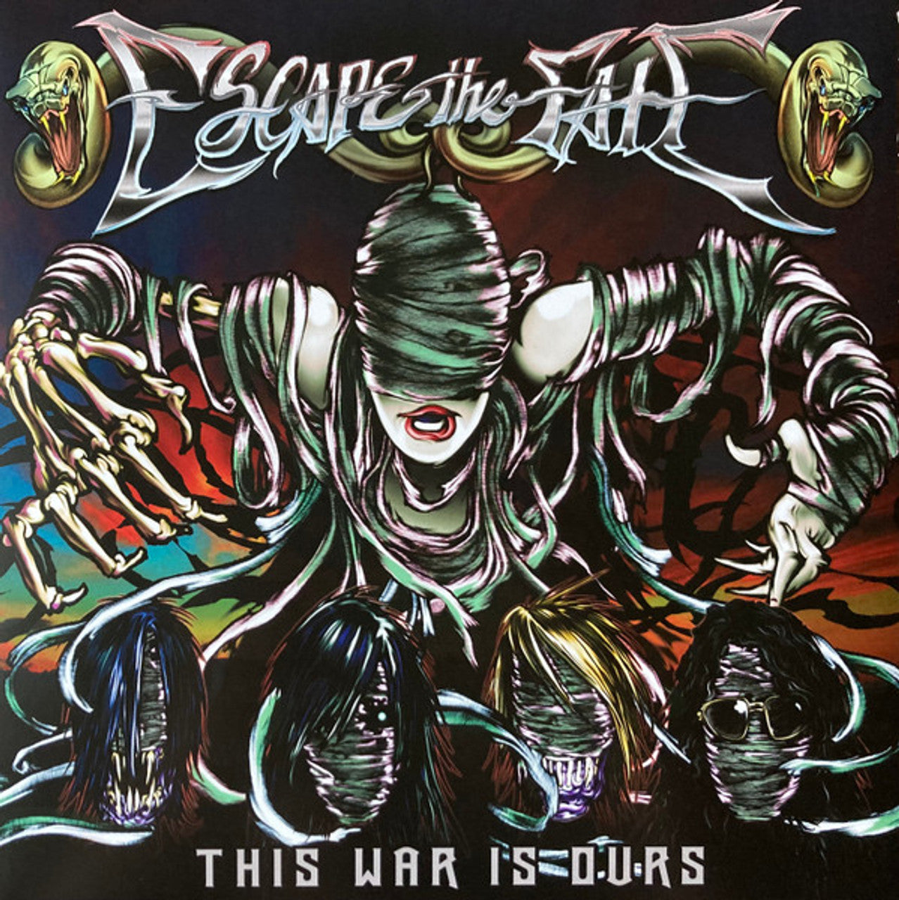 Escape The Fate - This War Is Ours (White With Red & Green Splatter Vinyl)