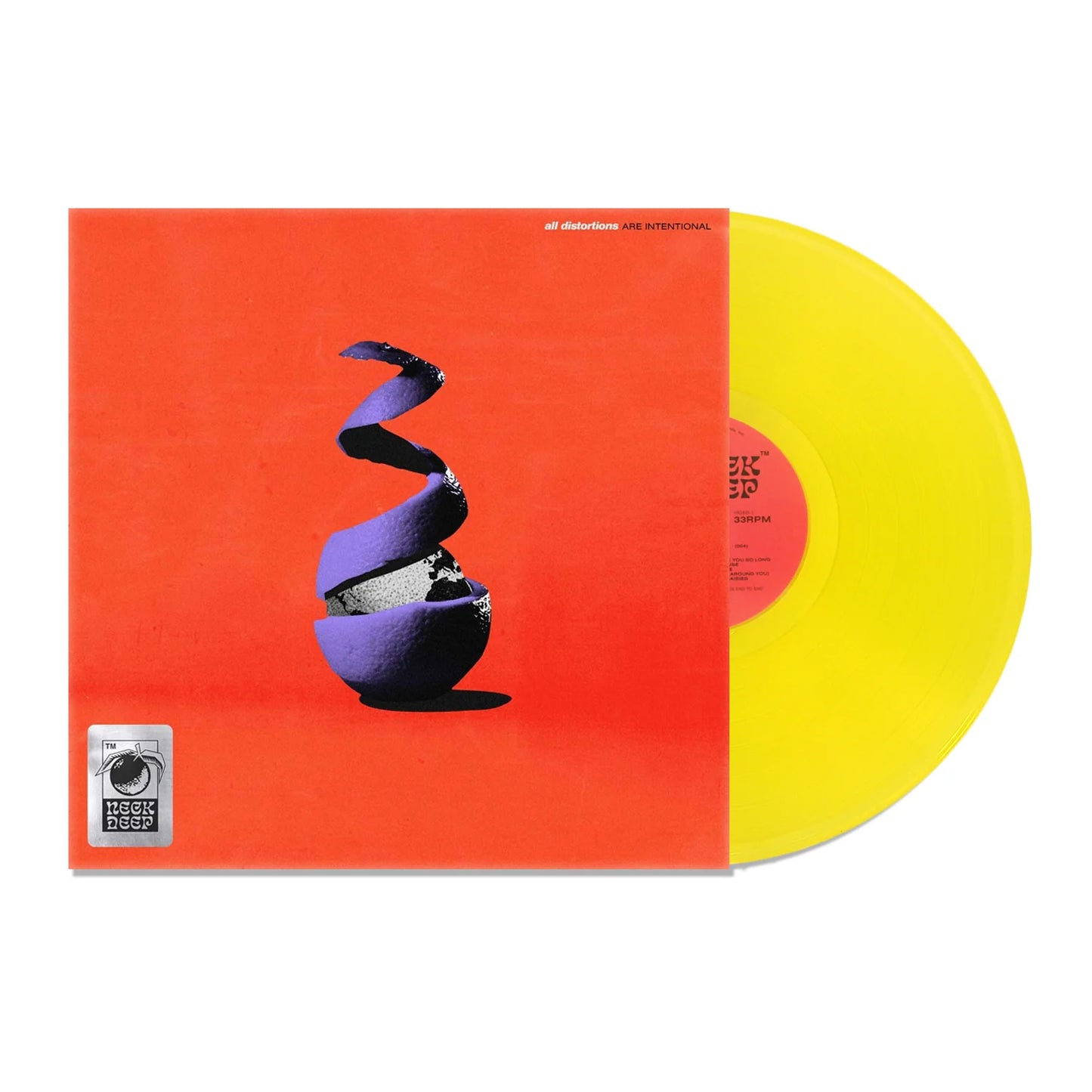 Neck Deep - All Distortions Are Intentional (Yellow Vinyl)