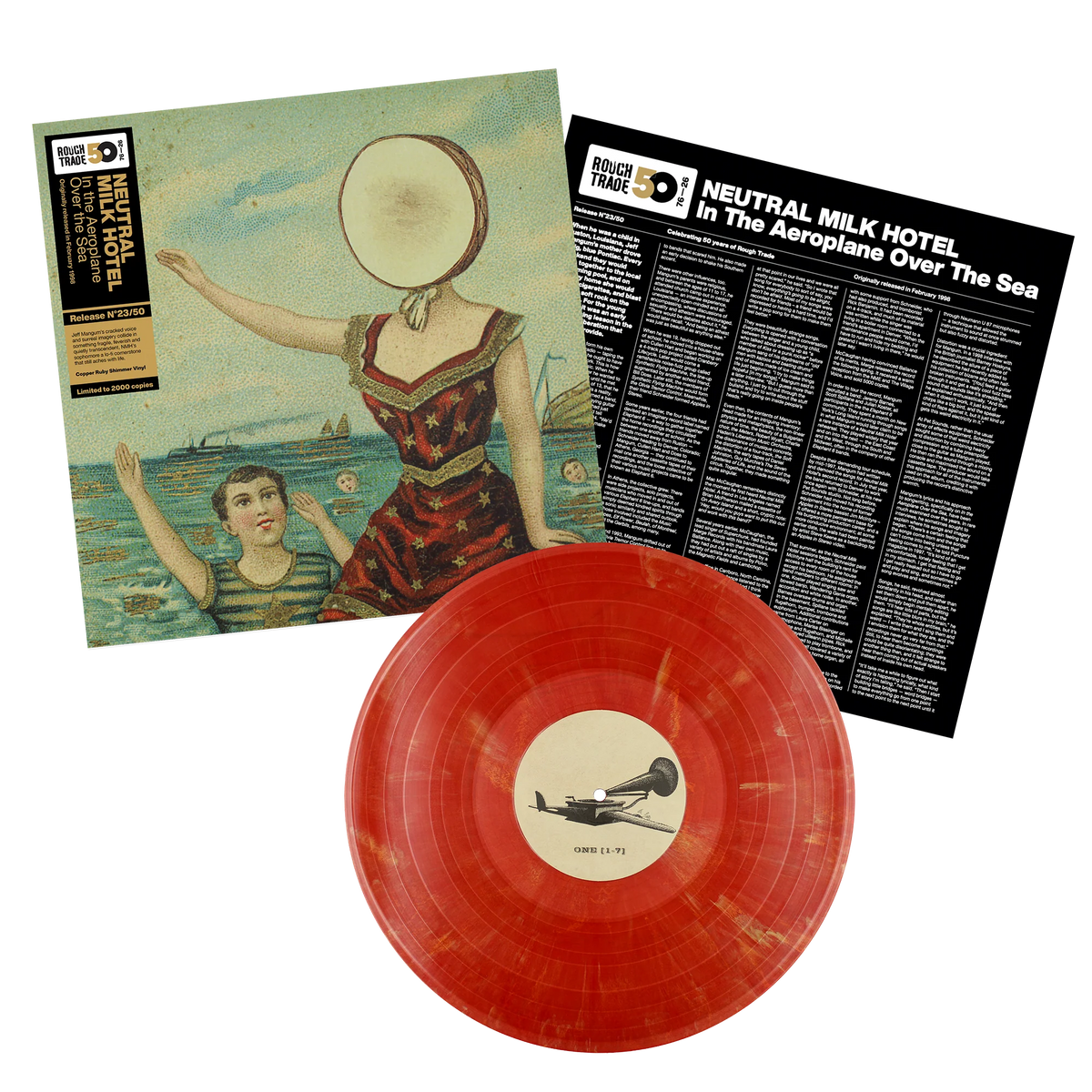 Neutral Milk Hotel - In The Aeroplane Over The Sea (Copper Ruby Shimmer Vinyl)