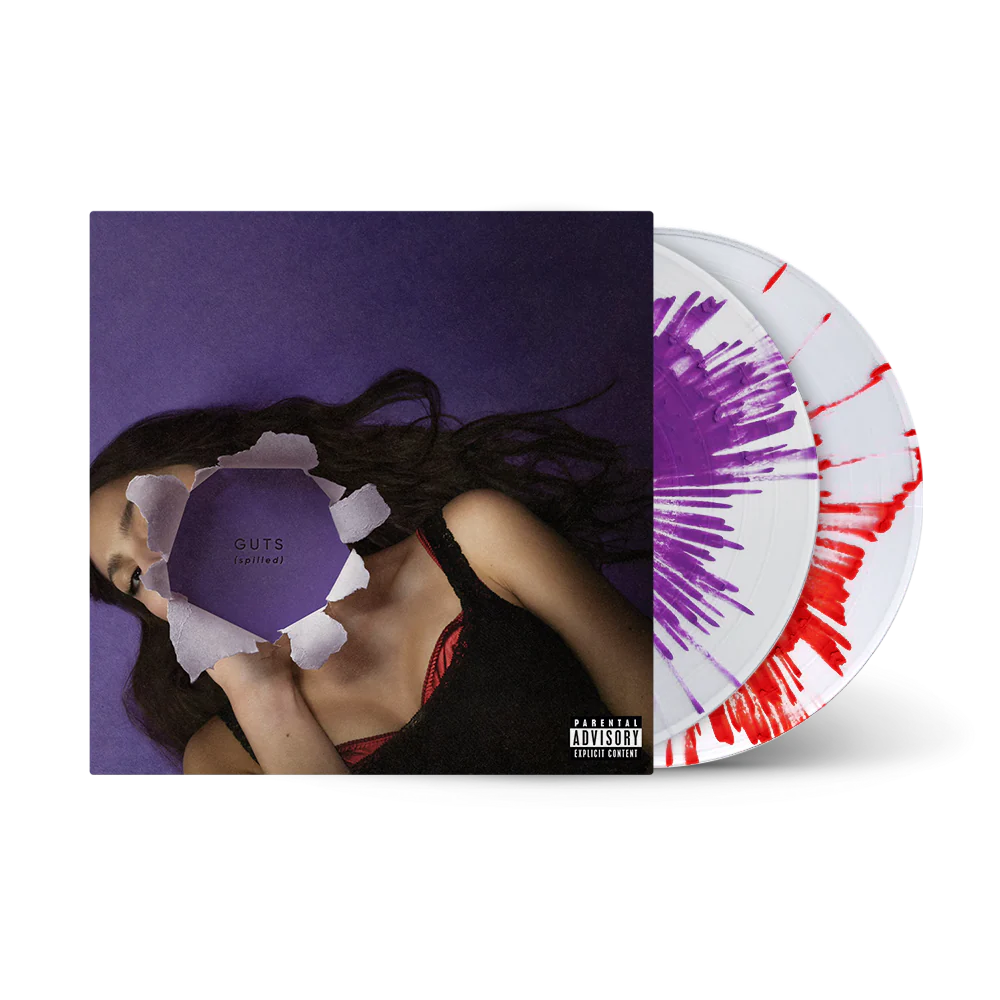 Olivia Rodrigo - GUTS (Spilled) (Deluxe Clear Purple Splatter Vinyl)