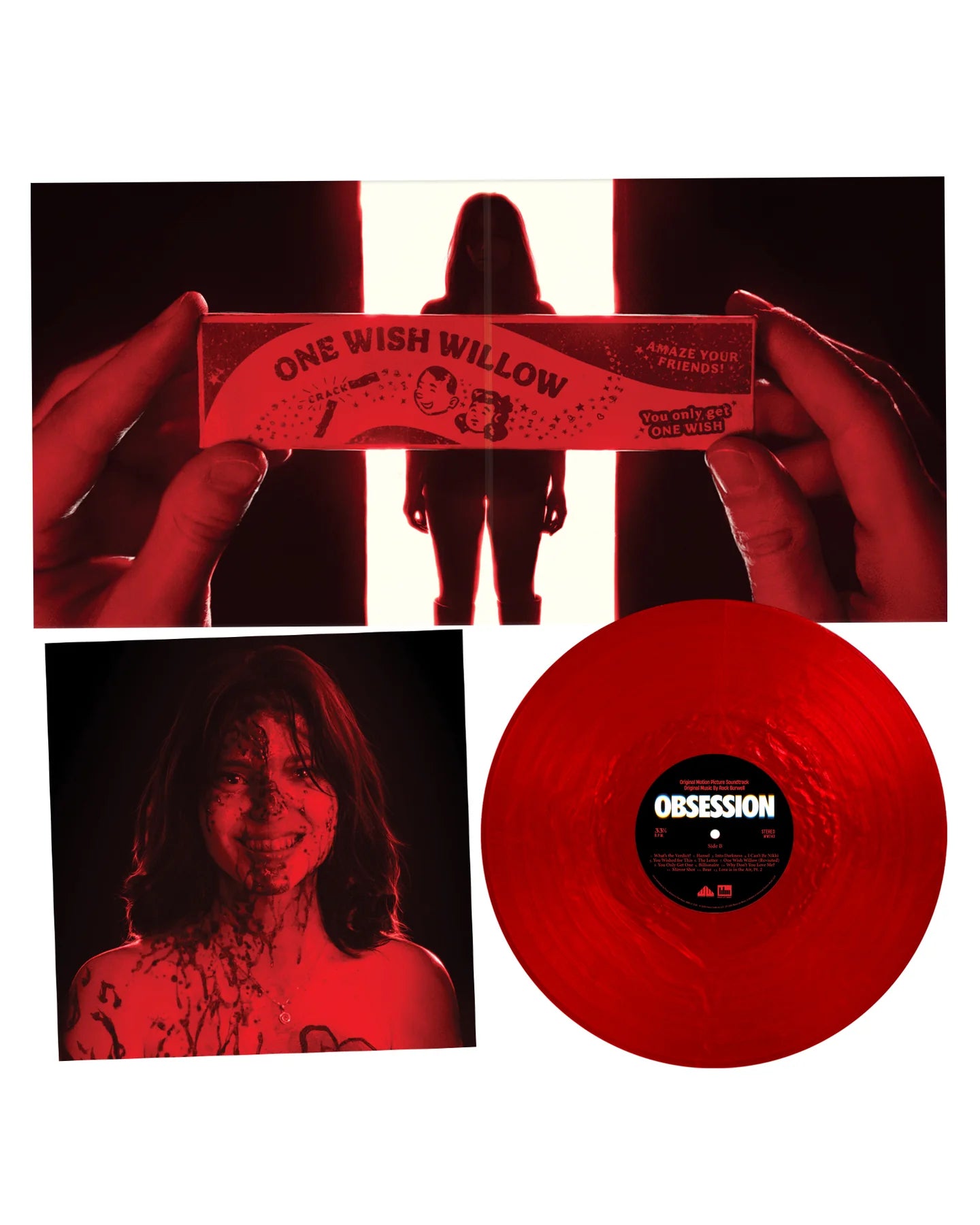 Rock Burwell - Obsession (Pearlescent Red Colored Vinyl)