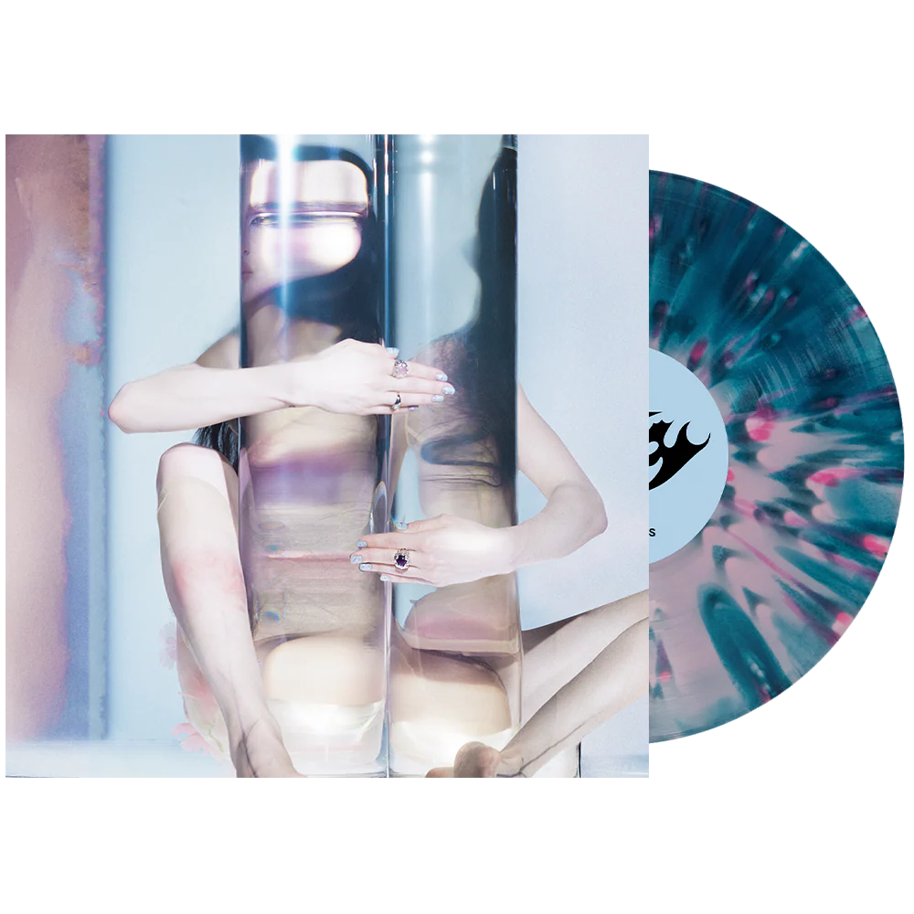 Poppy - Empty Hands (Pink + Sea Blue Side A/B w/ Pink Splatter)