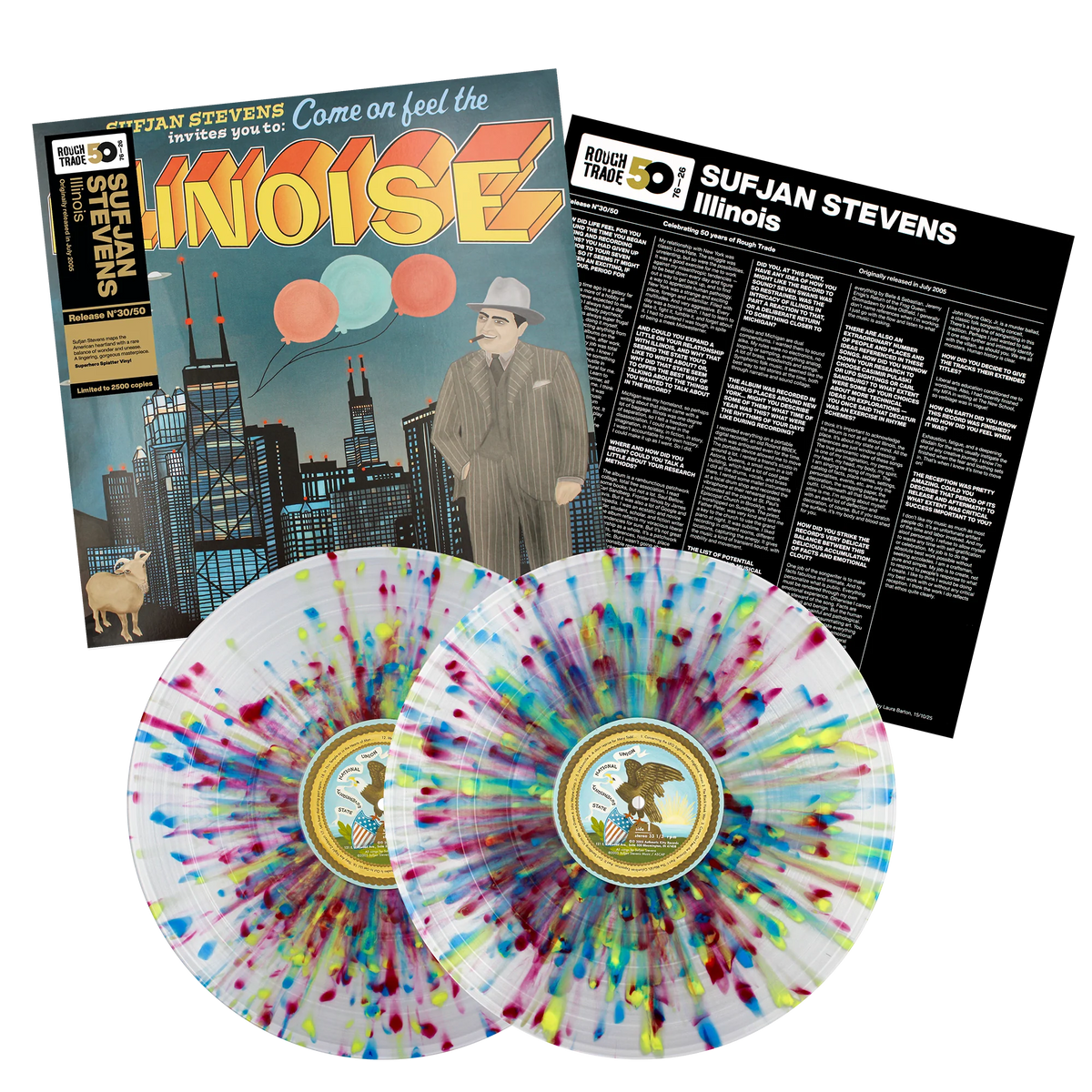 Sufjan Stevens - Illinois (Superhero Splatter Vinyl)