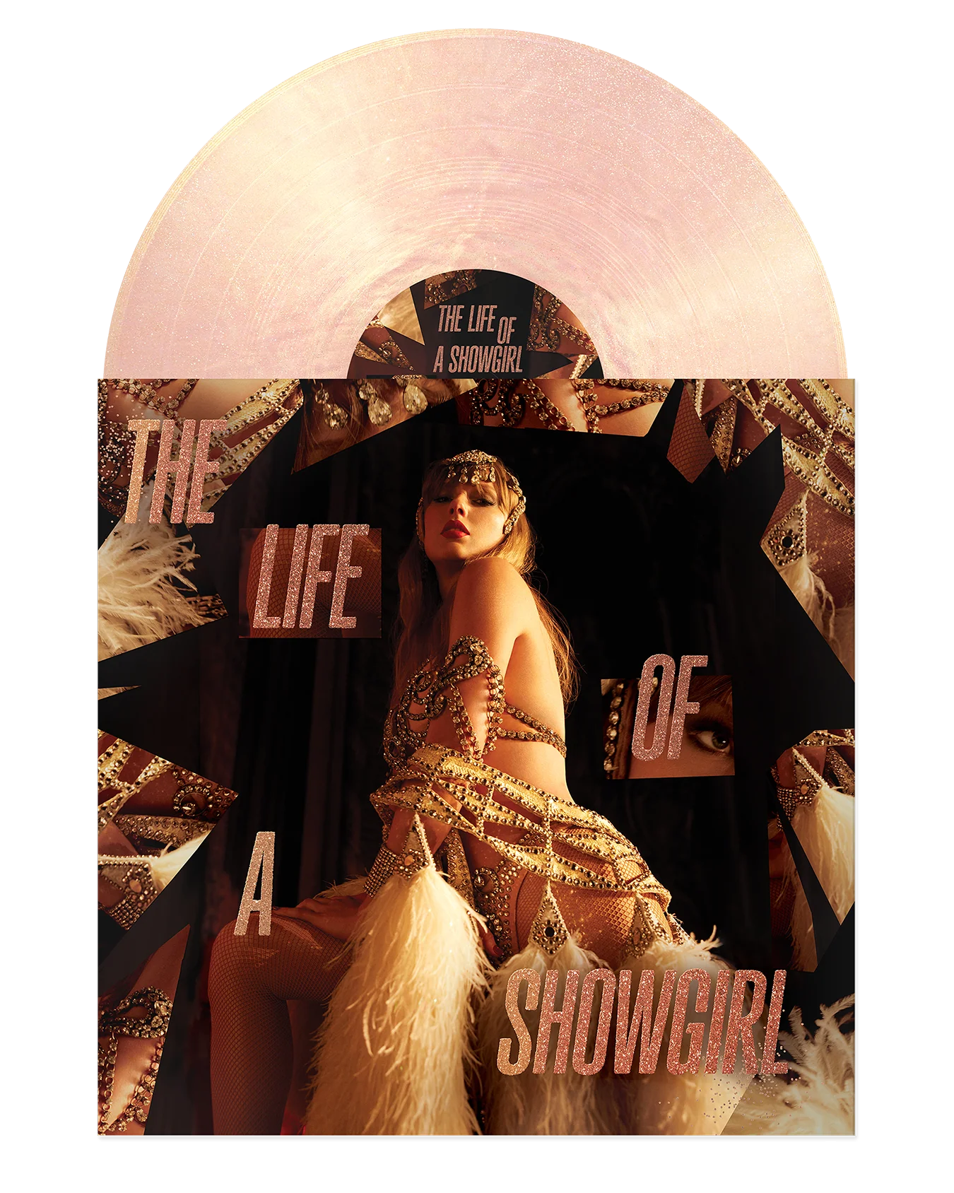 Taylor Swift - The Life Of A Showgirl (Summertime Spritz Pink Shimmer Vinyl)