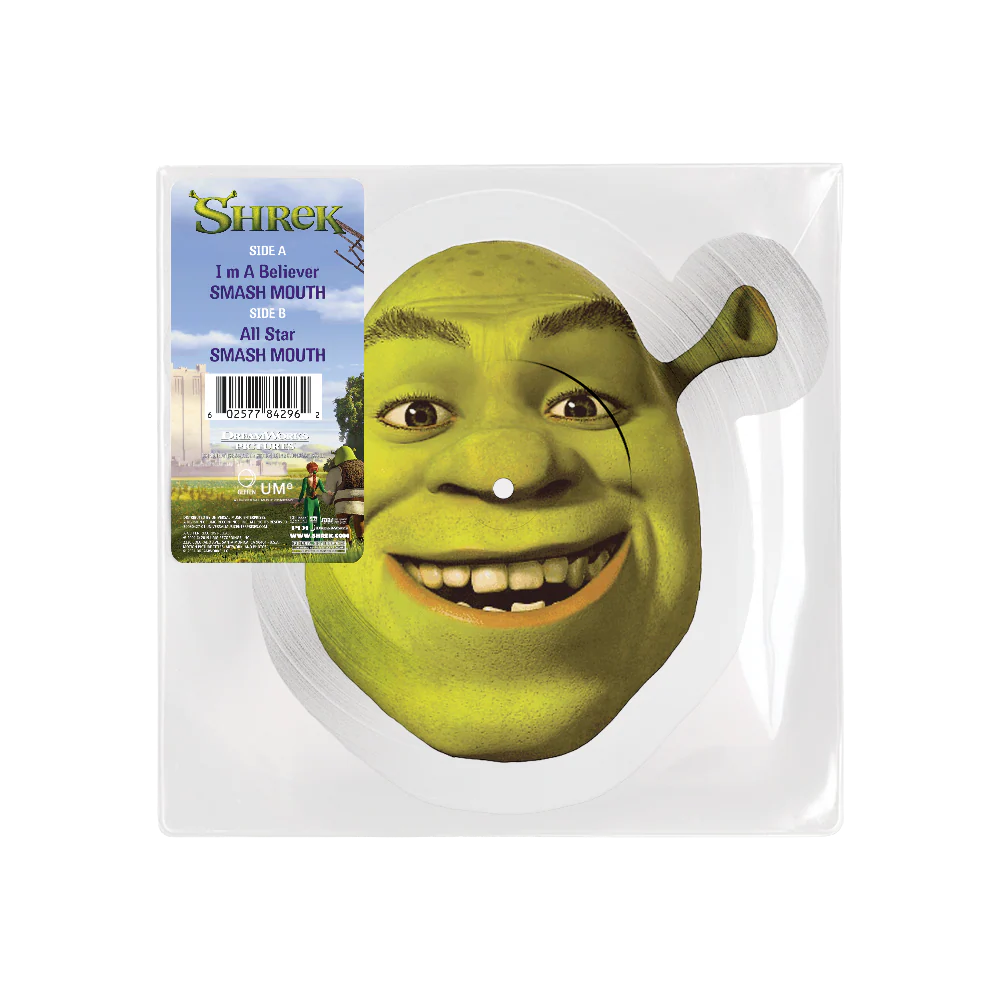 Smash Mouth - I'm A Believer / All Star (Shrek Die Cut 7" Vinyl)