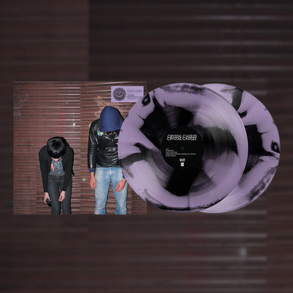 Crystal Castles - Crystal Castles (Black & Violet Vinyl)