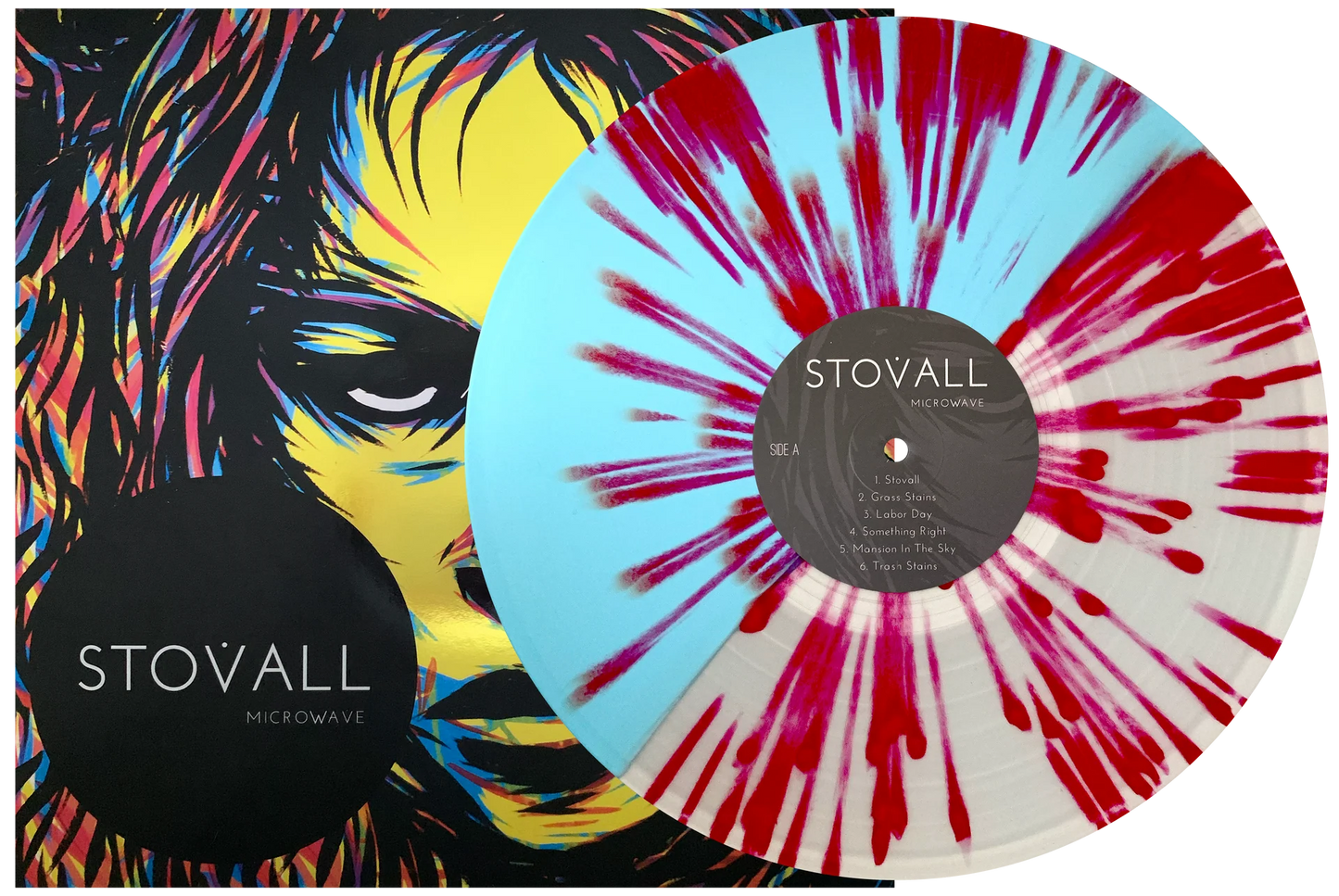 Microwave - Stovall (10 Year Anniversary Vinyl, Baby Blue/Half Clear Color Vinyl)