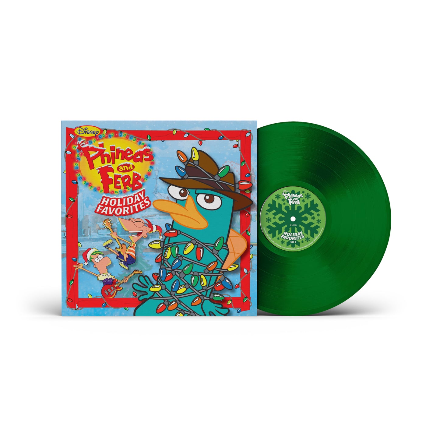 Various Artists – Phineas And Ferb: Holiday Favorites (Translucent Emerald Green Vinyl)
