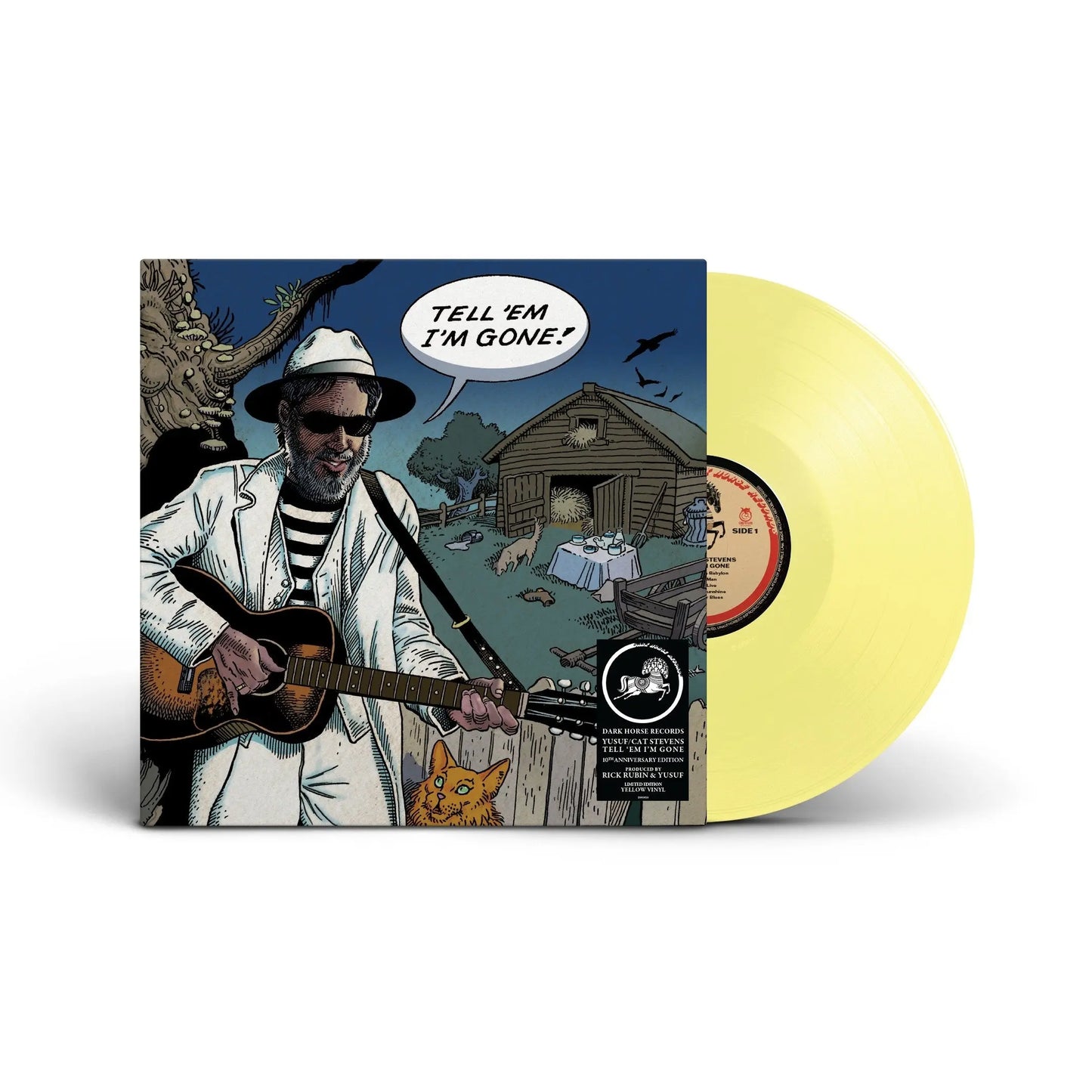Yusuf/Cat Stevens - Tell 'Em I'm Gone! (Yellow Vinyl)