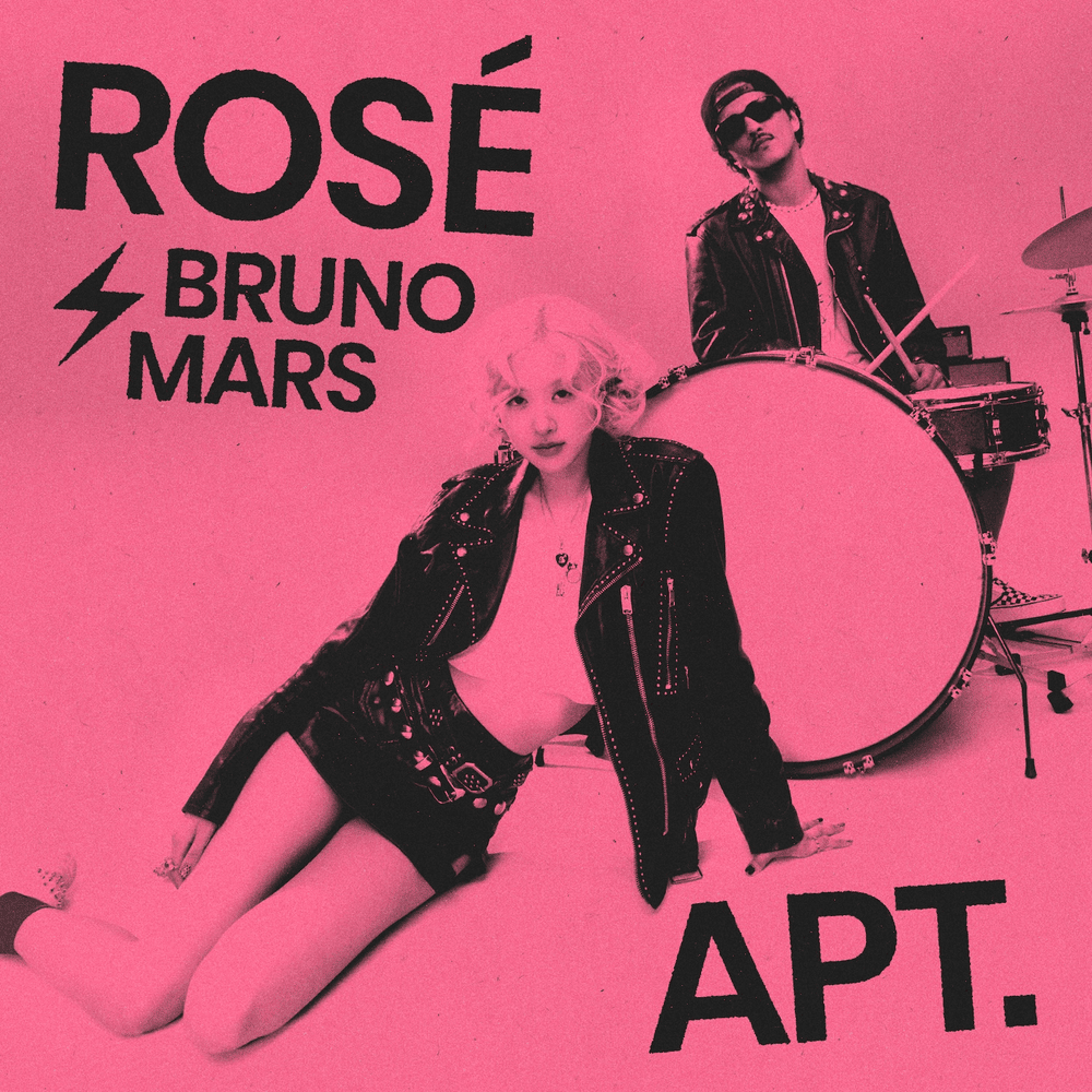 Rosé & Bruno Mars - APT. (White 7” Vinyl)