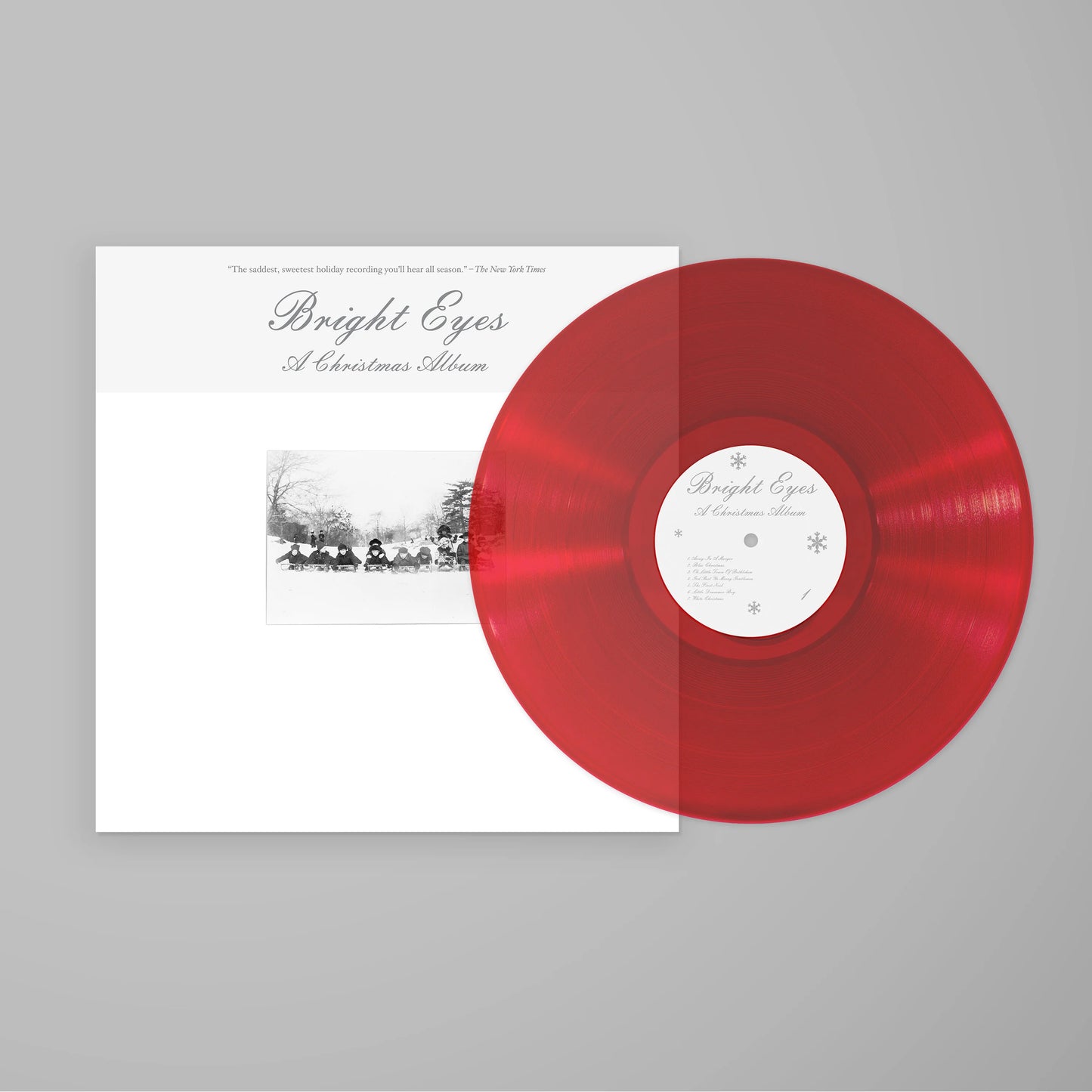 Bright Eyes - A Christmas Album (Clear Red Vinyl)