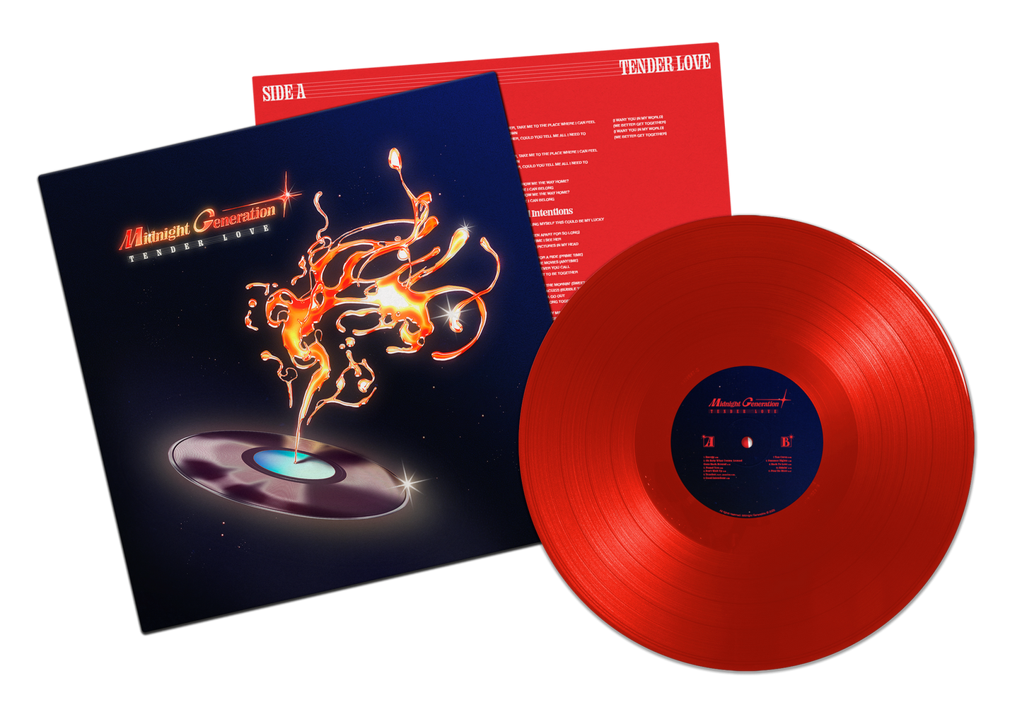 Midnight Generation - Tender Love (Red Vinyl)