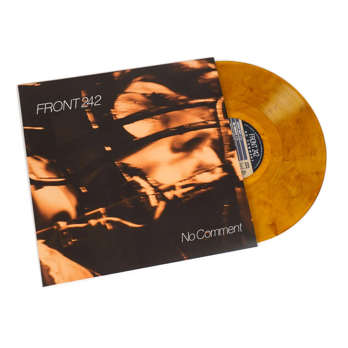 Front 242 - No Comment (Belgian Ale Colored Vinyl)