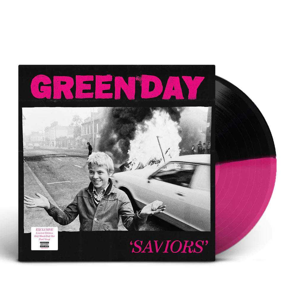 Green Day - Saviors (Magenta & Black Vinyl, indie-retail exclusive)