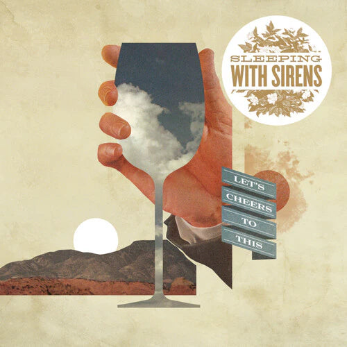 Sleeping With Sirens - Let's Cheers To This [LP] (White & Gold Smush Vinyl)