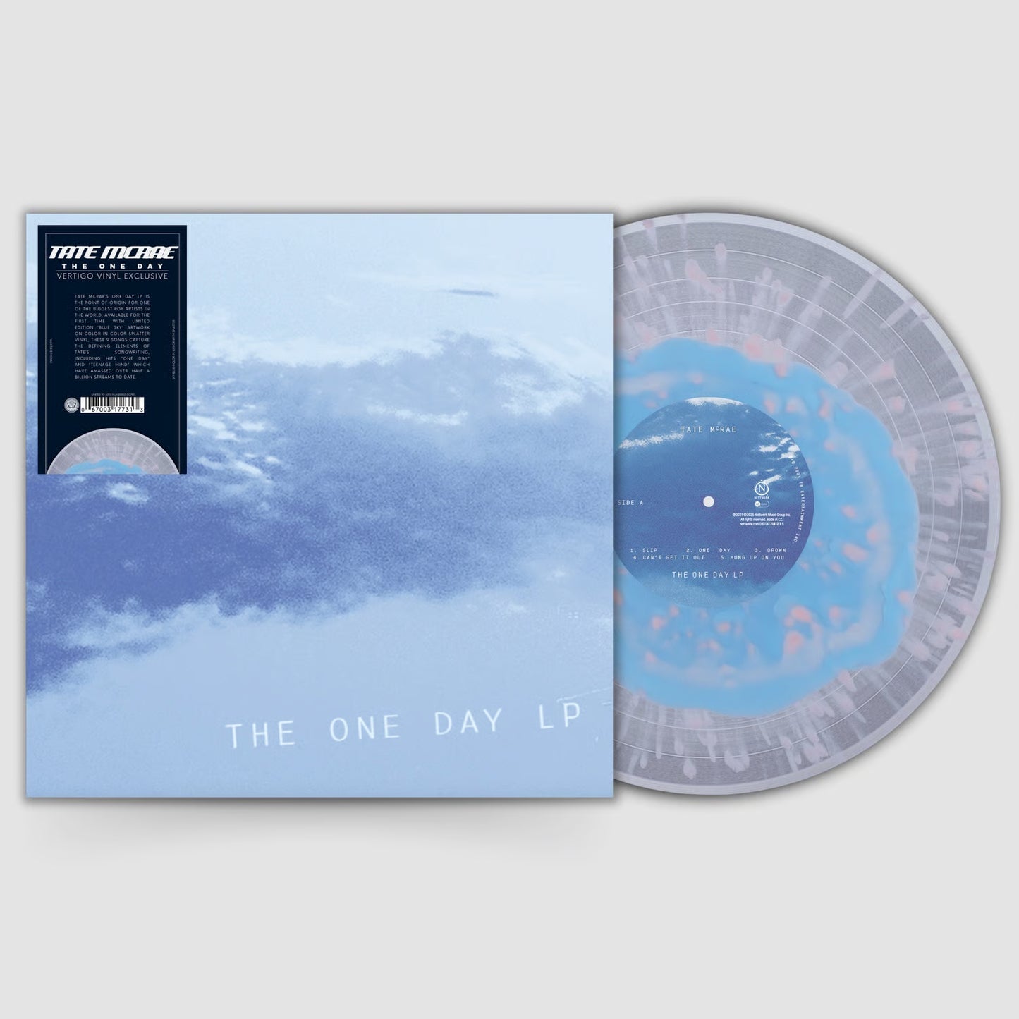 Tate McRae - The One Day (Blue Sky White Splatter Vinyl)