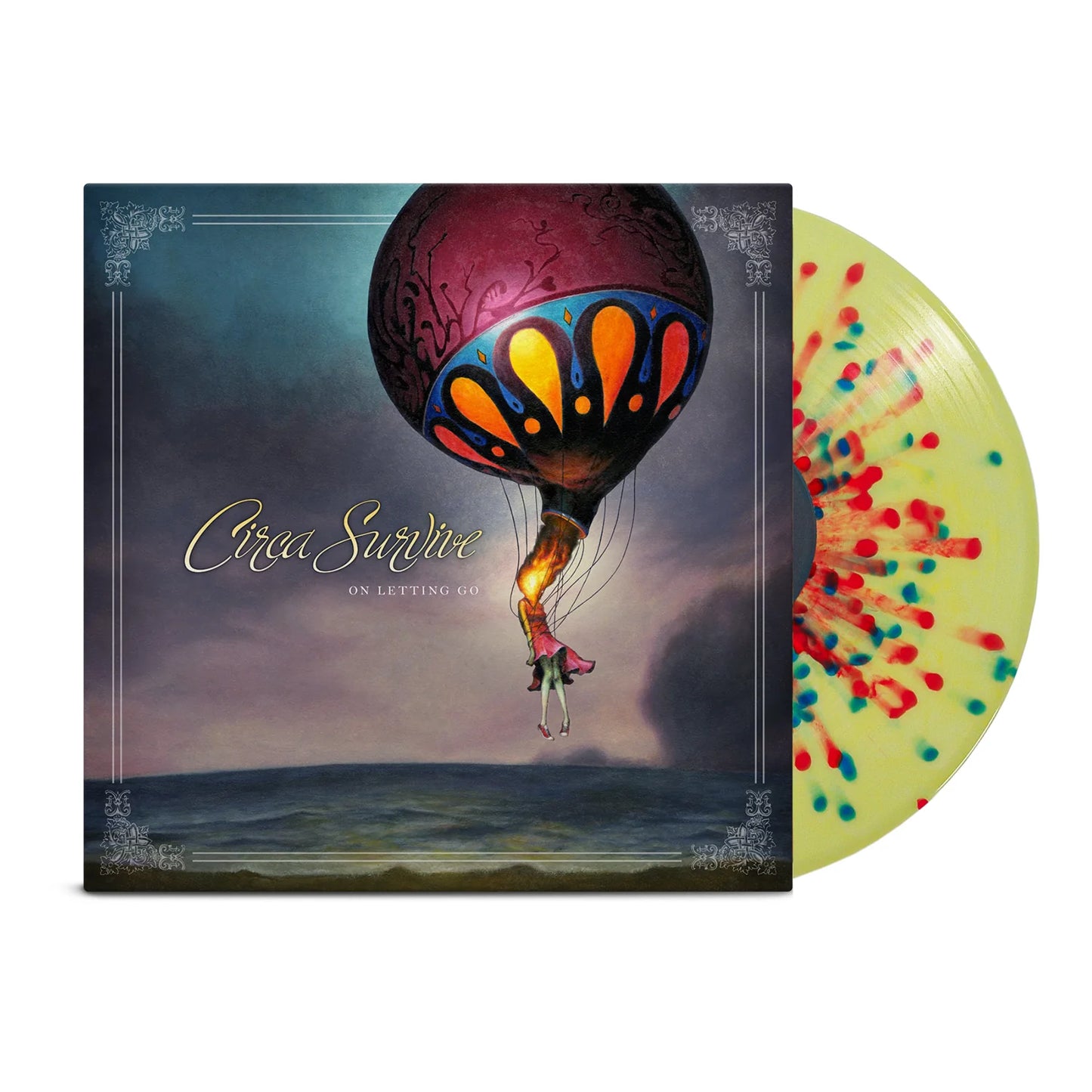 Circa Survive - On Letting Go (Custard + Ruby And Blue Splatter)